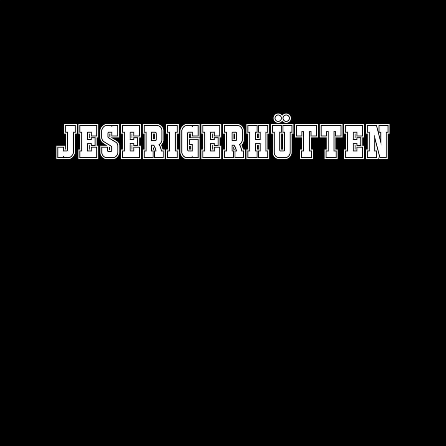 Jeserigerhütten T-Shirt »Classic«