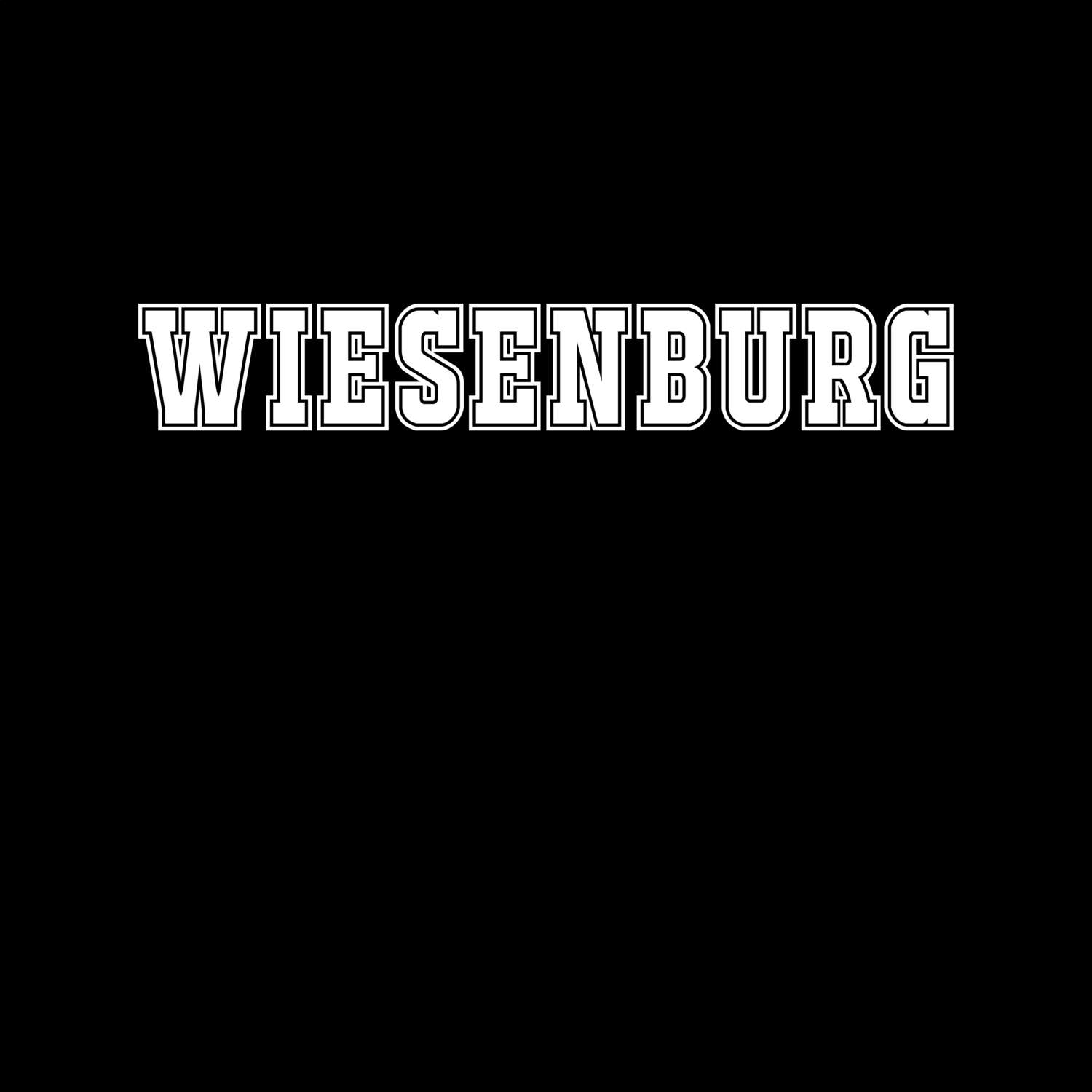 T-Shirt »Classic« für den Ort »Wiesenburg«