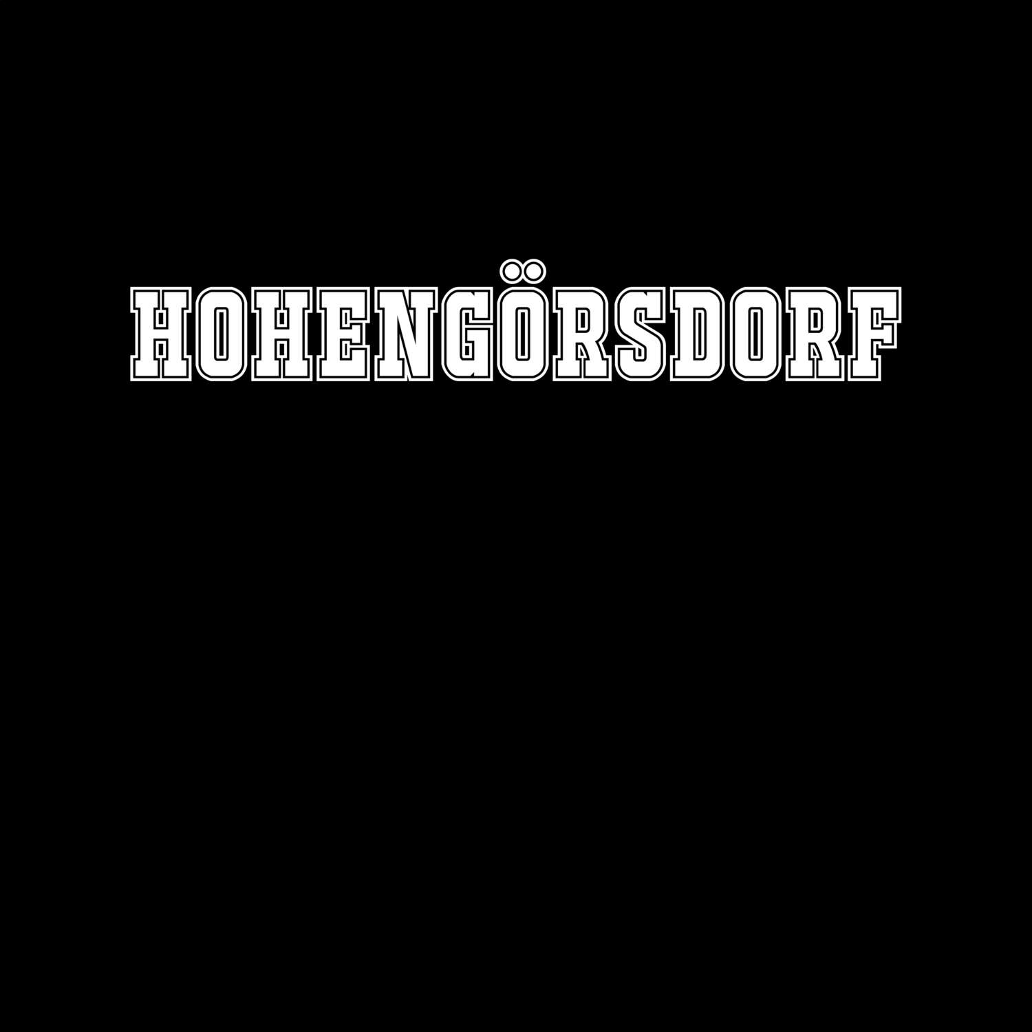 Hohengörsdorf T-Shirt »Classic«