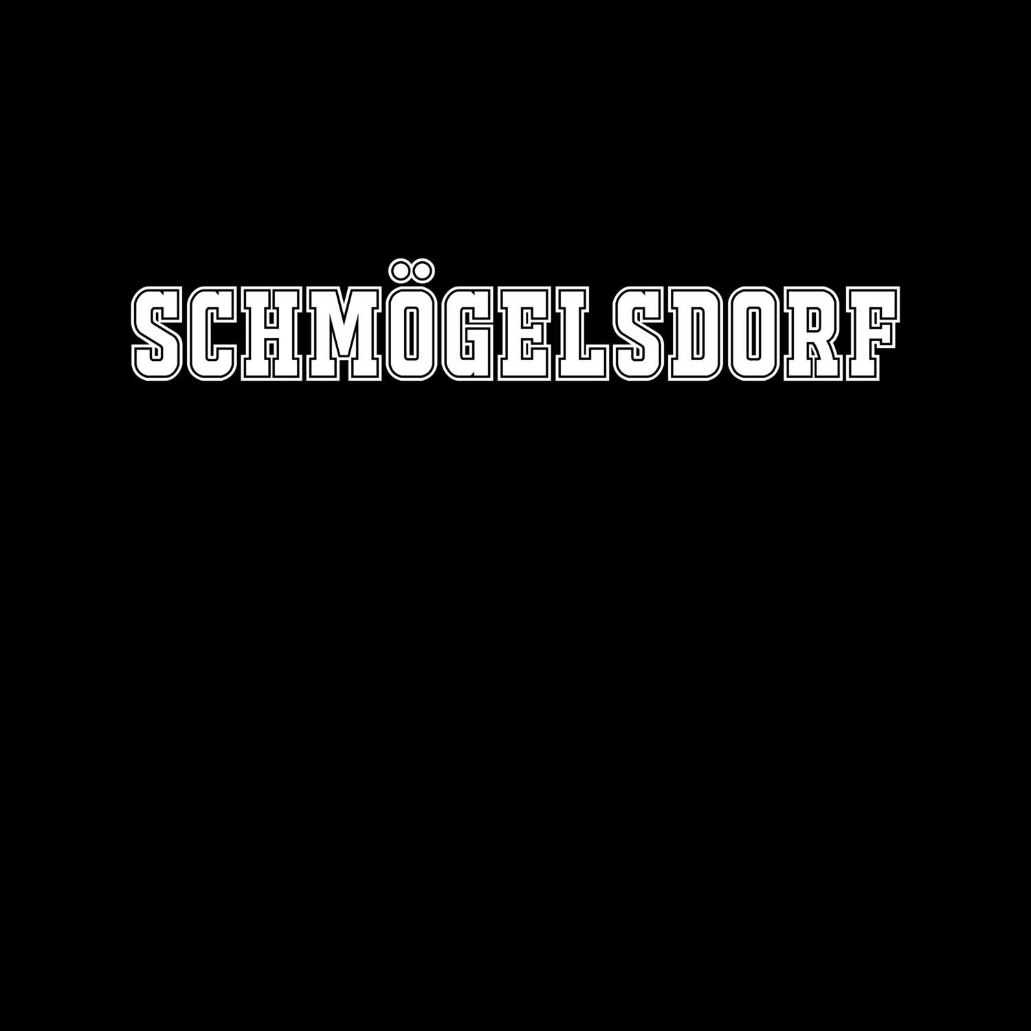 T-Shirt »Classic« für den Ort »Schmögelsdorf«