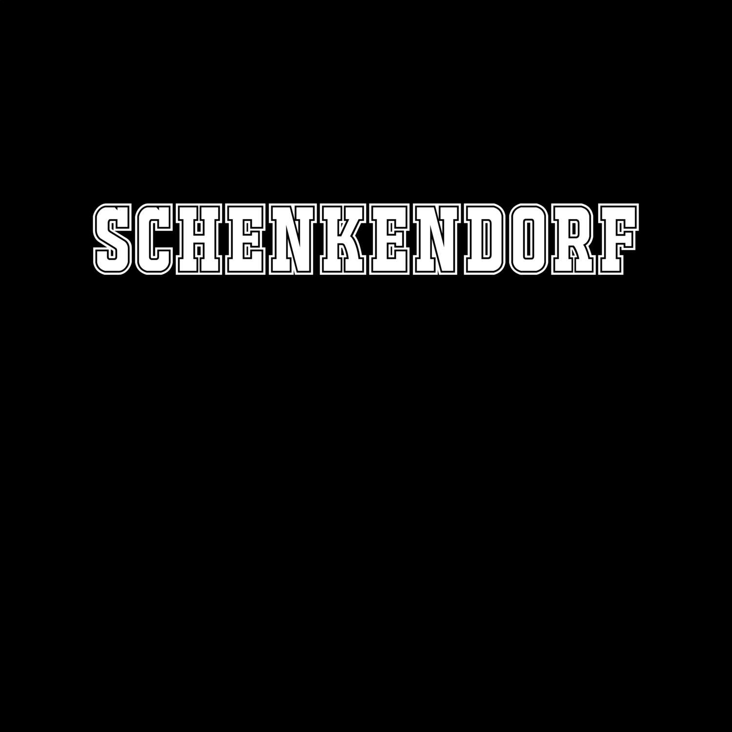 T-Shirt »Classic« für den Ort »Schenkendorf«