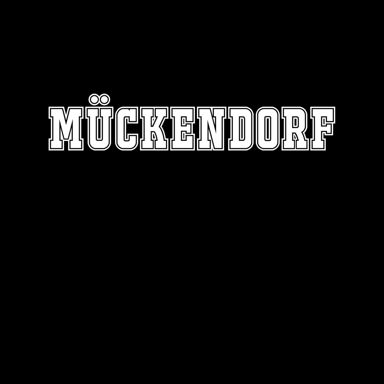 T-Shirt »Classic« für den Ort »Mückendorf«