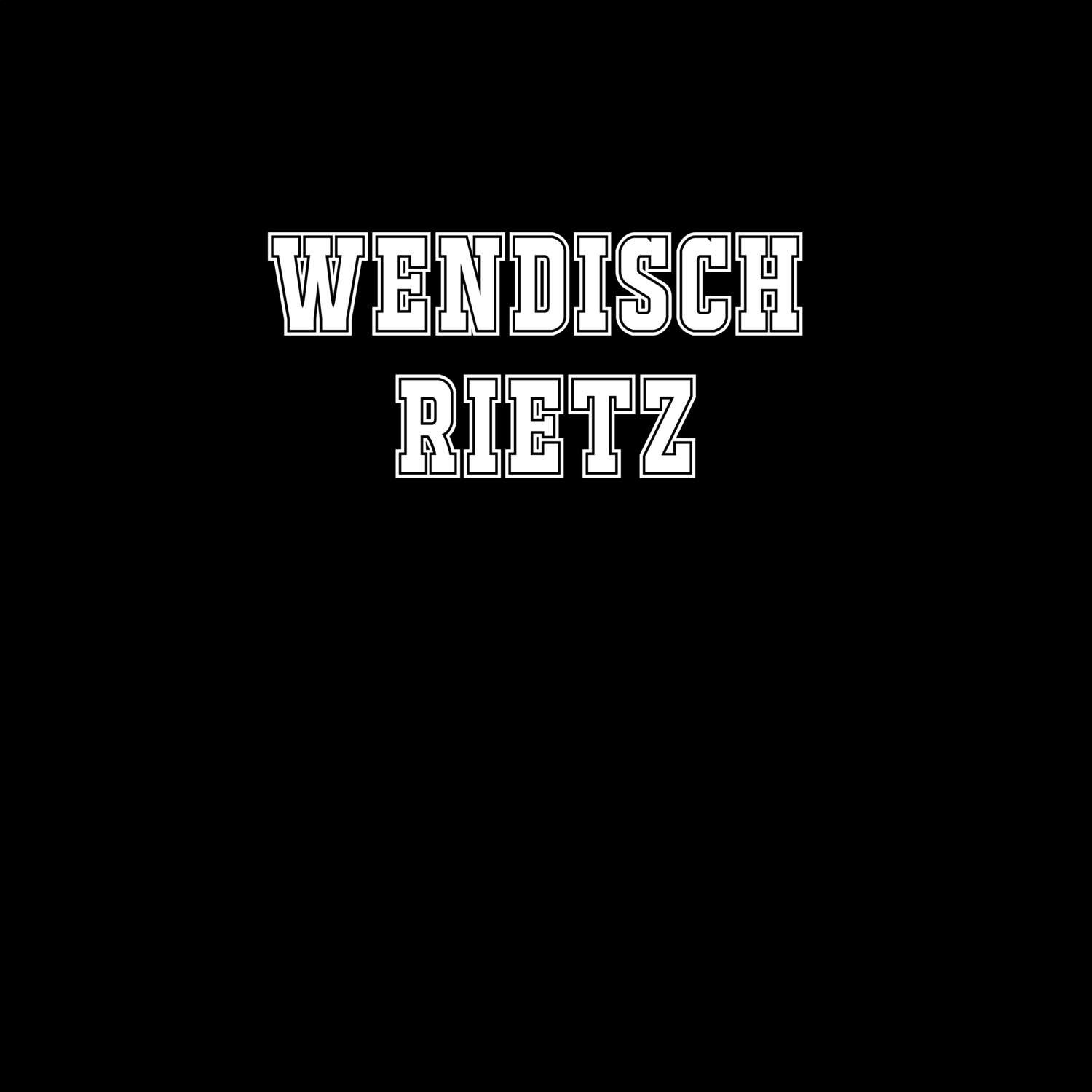 T-Shirt »Classic« für den Ort »Wendisch Rietz«