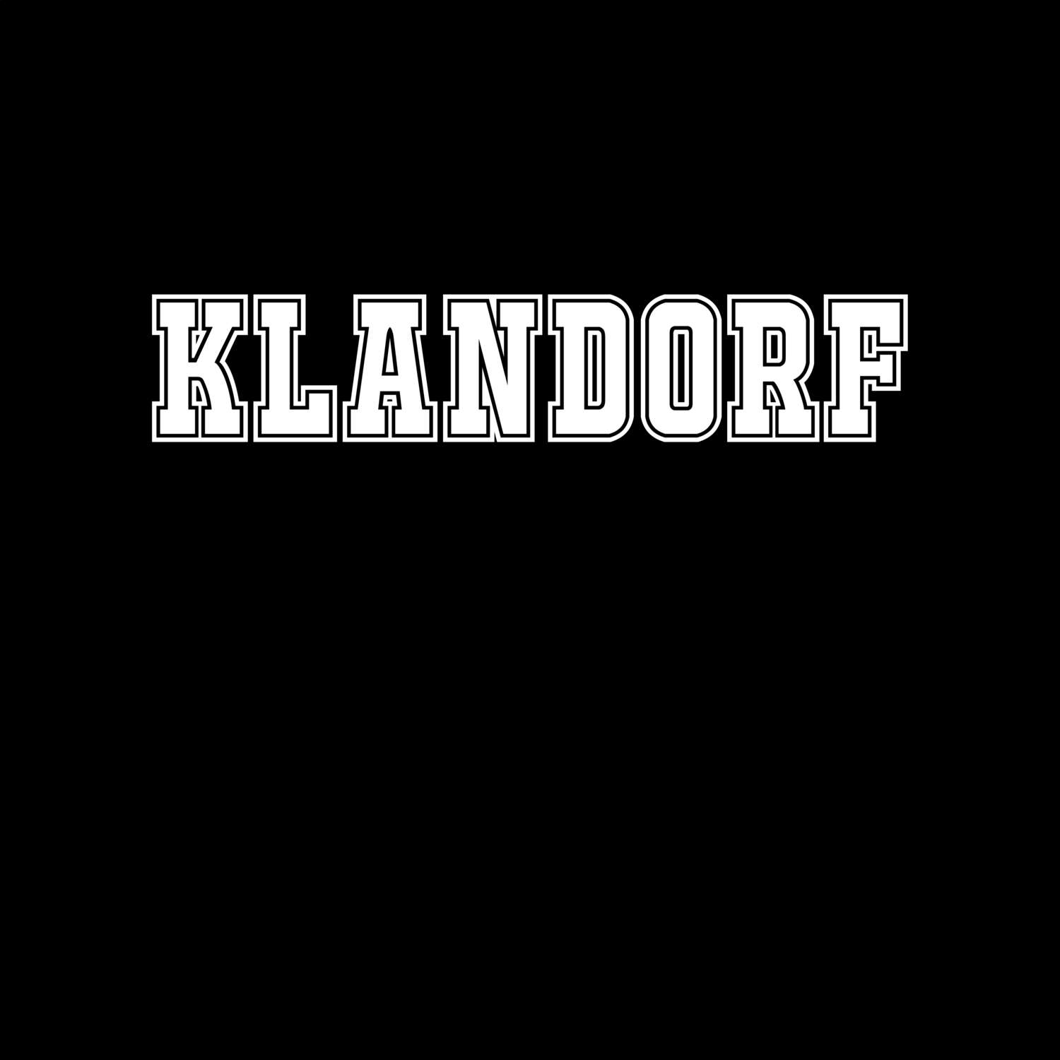 Klandorf T-Shirt »Classic«