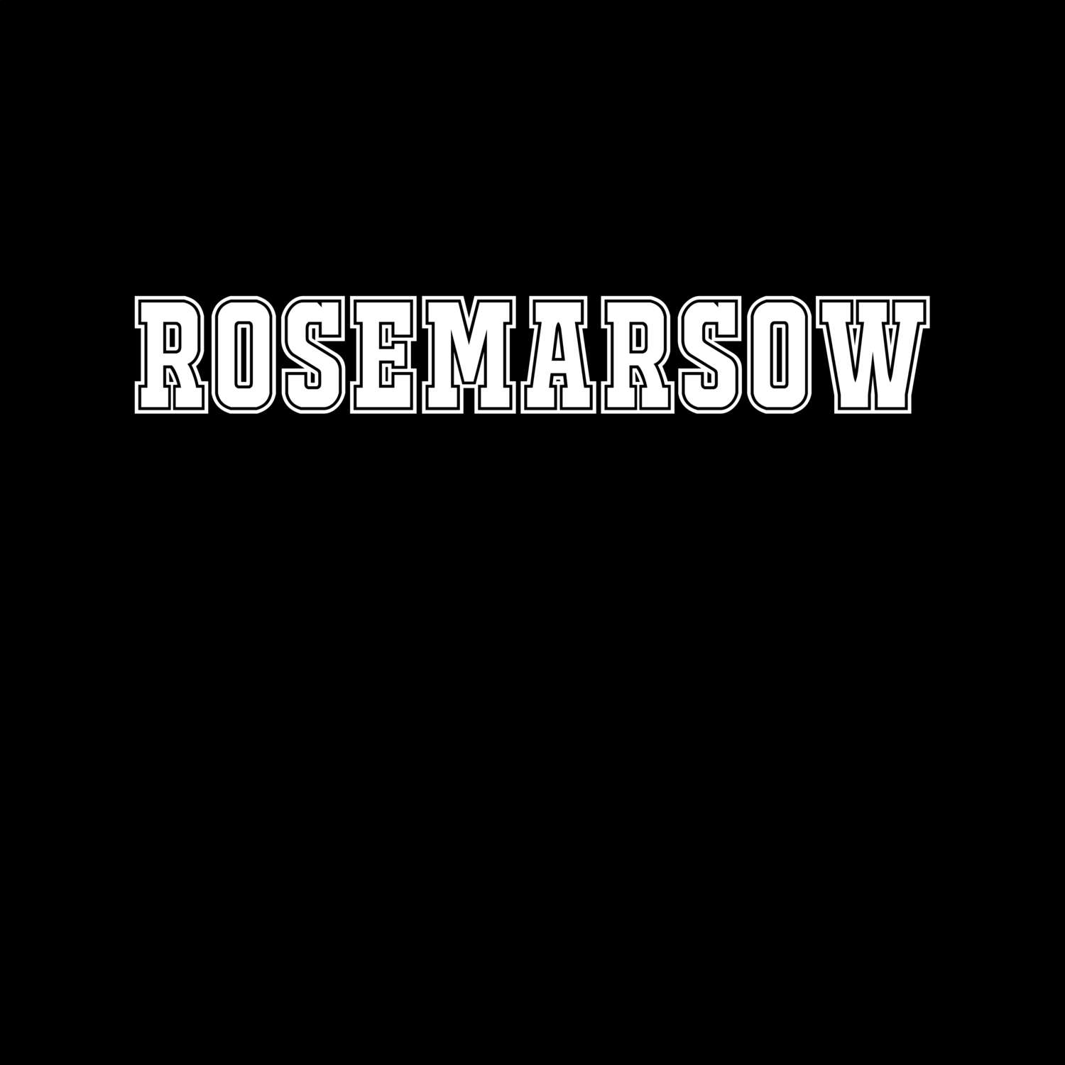 Rosemarsow T-Shirt »Classic«