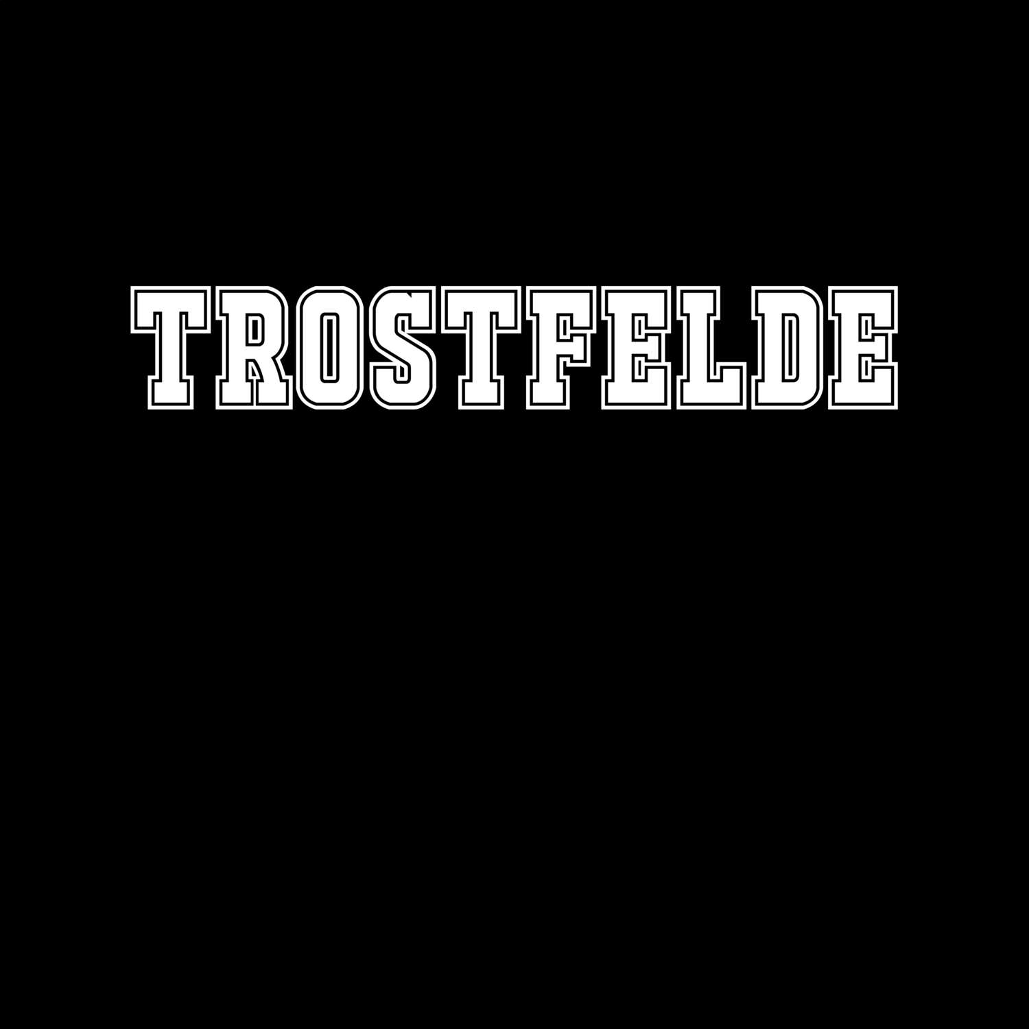 T-Shirt »Classic« für den Ort »Trostfelde«