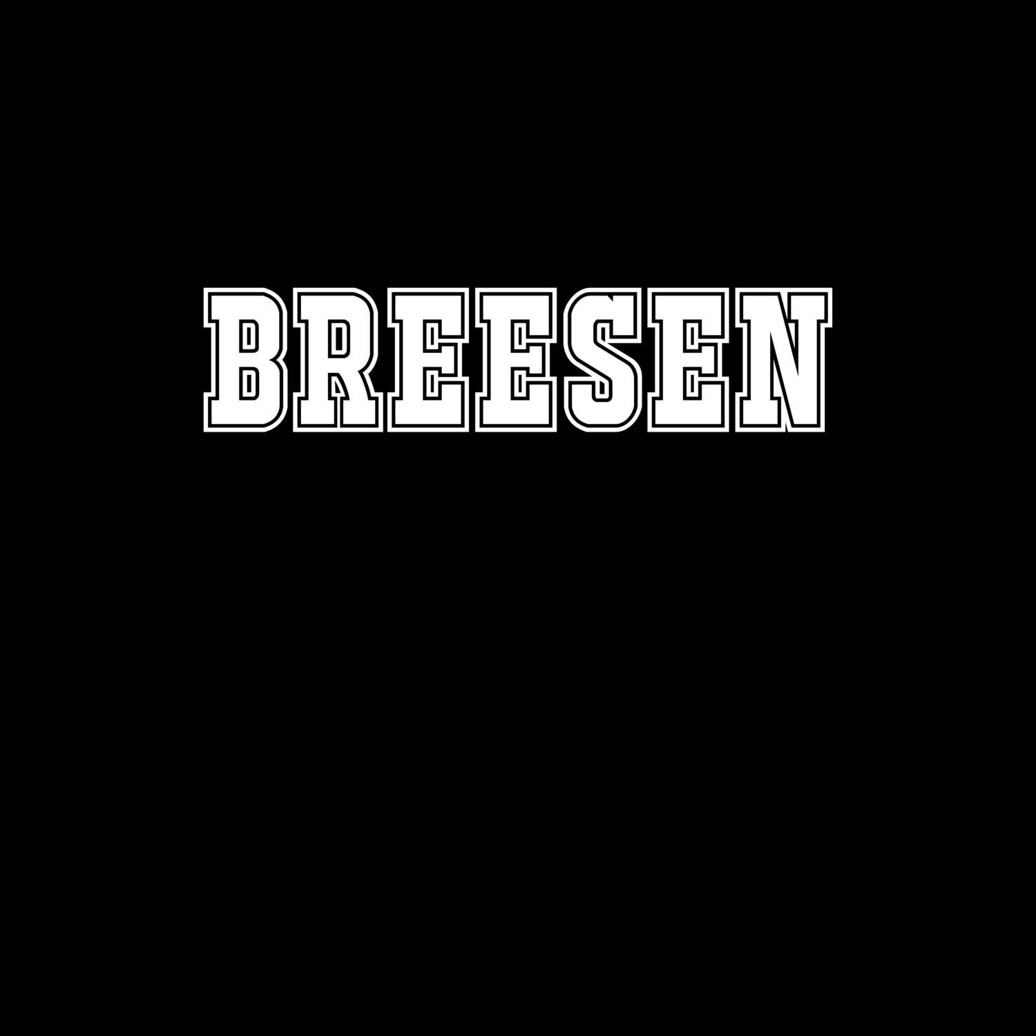 T-Shirt »Classic« für den Ort »Breesen«