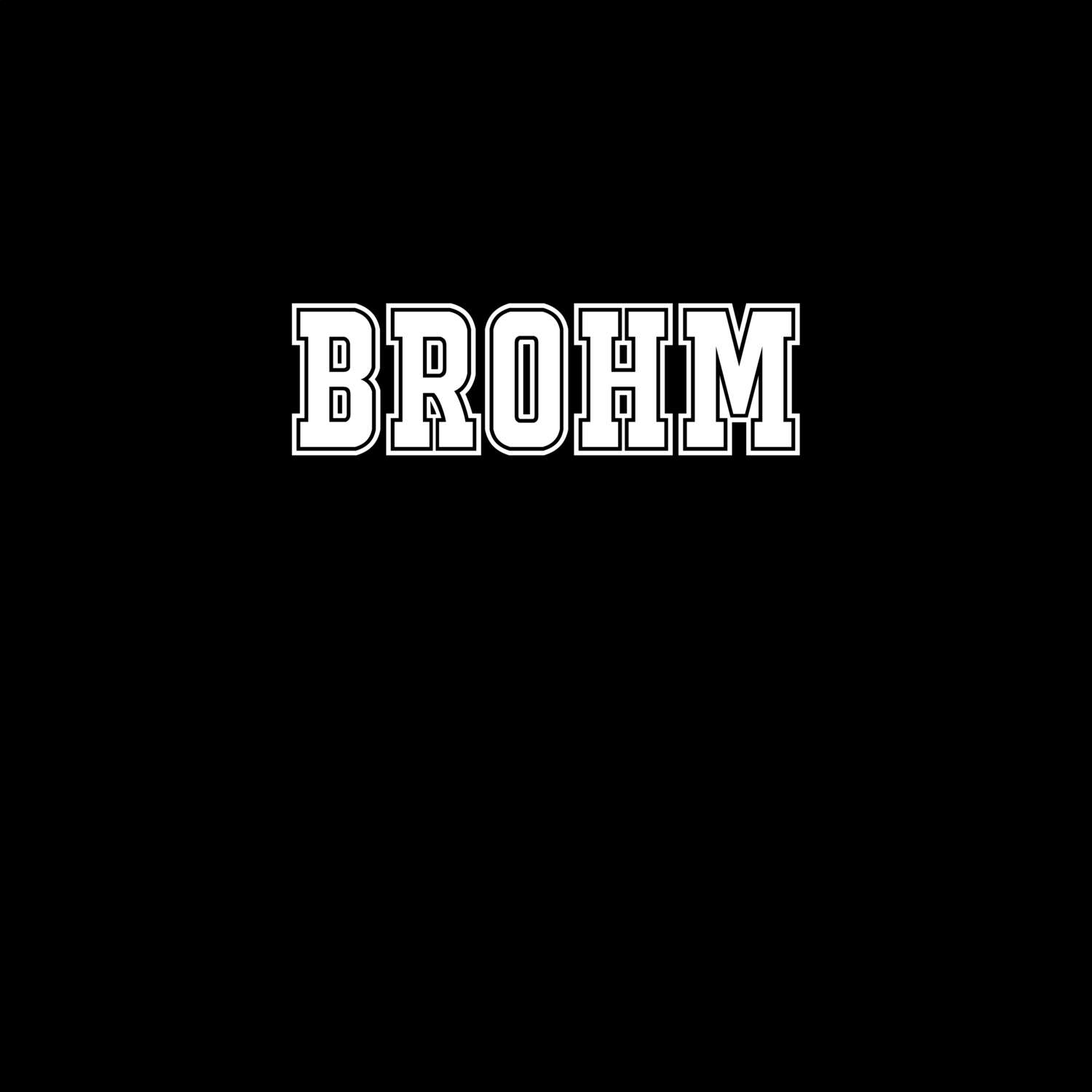 Brohm T-Shirt »Classic«