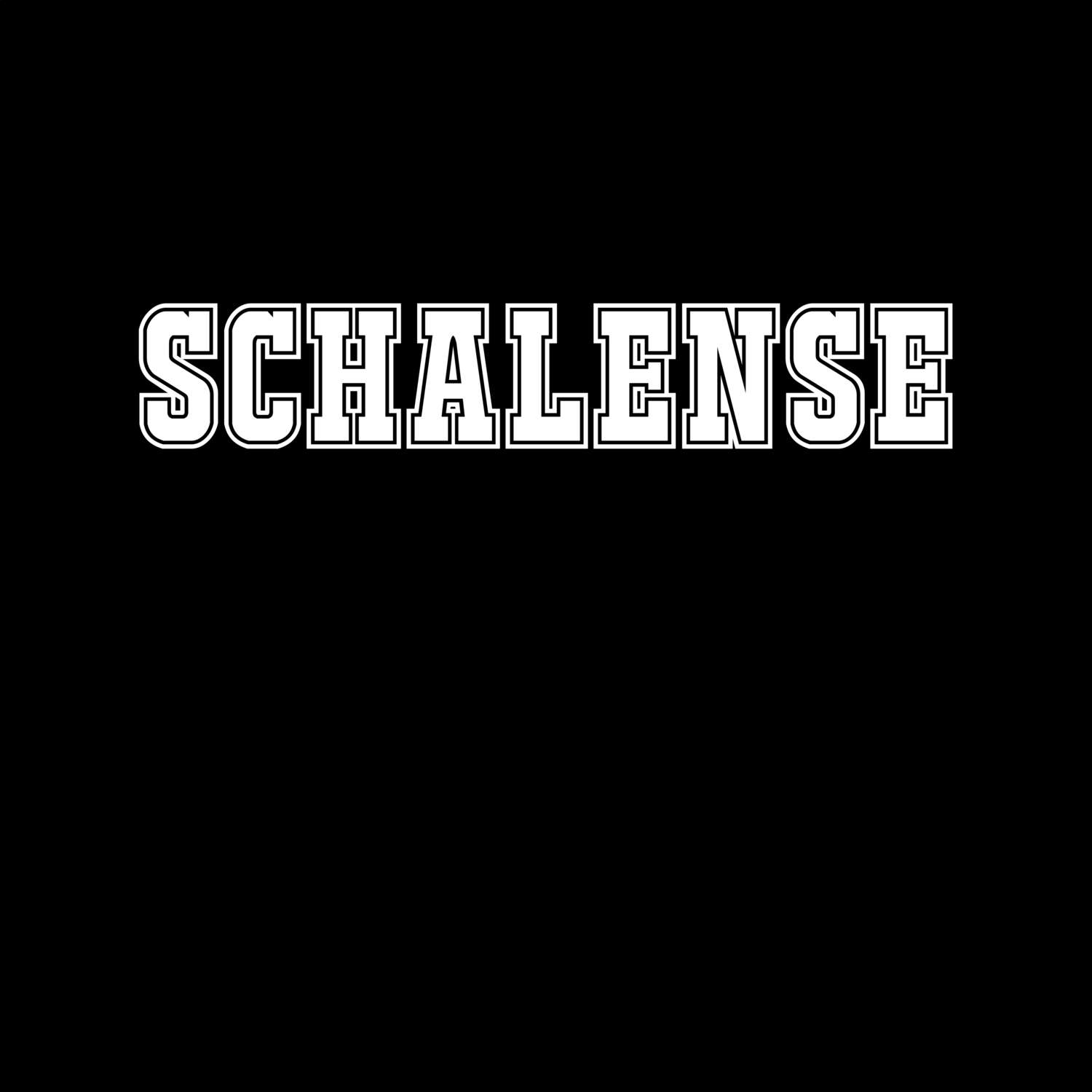 T-Shirt »Classic« für den Ort »Schalense«