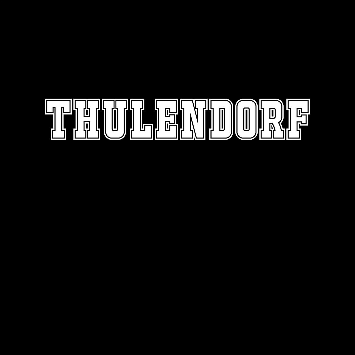 T-Shirt »Classic« für den Ort »Thulendorf«