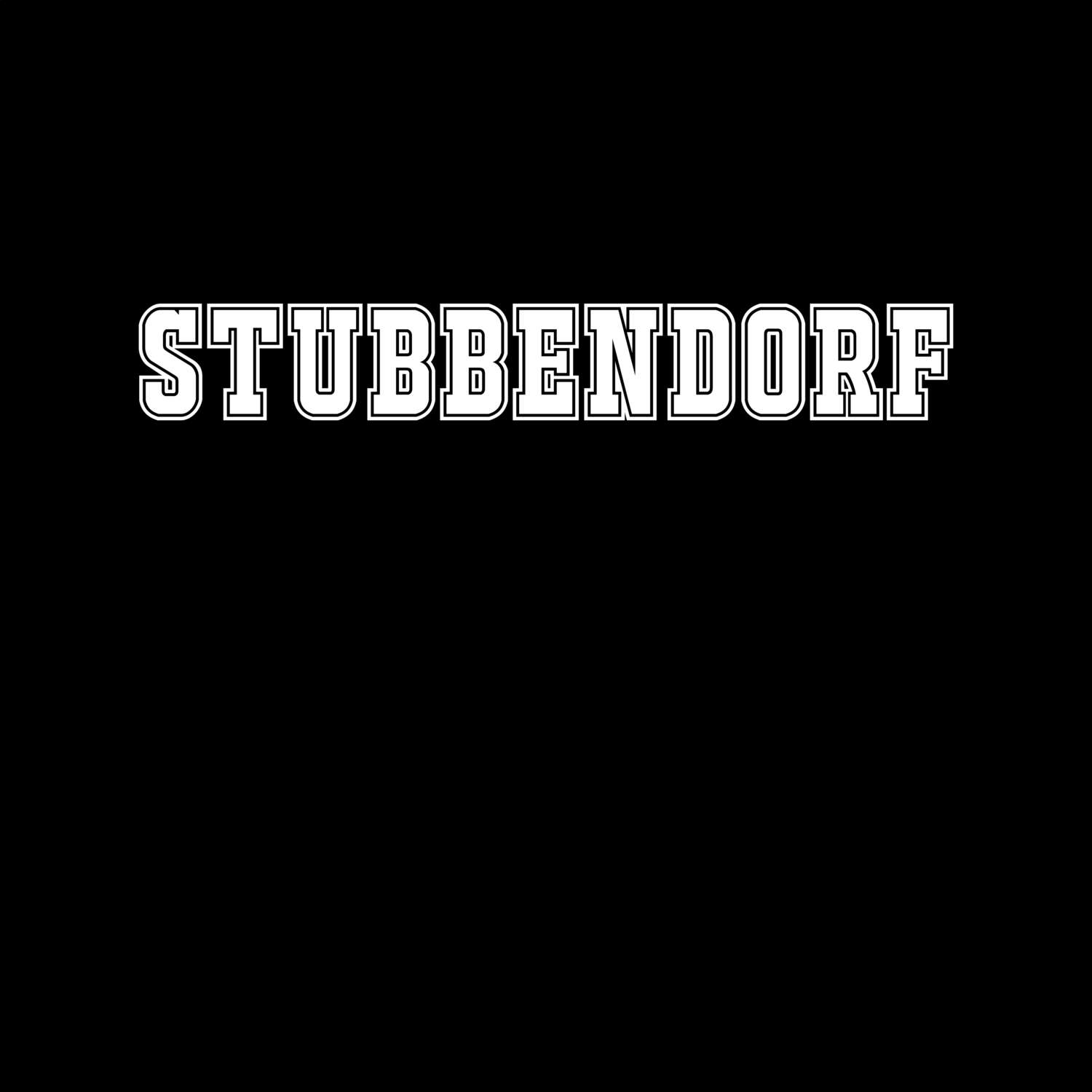 T-Shirt »Classic« für den Ort »Stubbendorf«