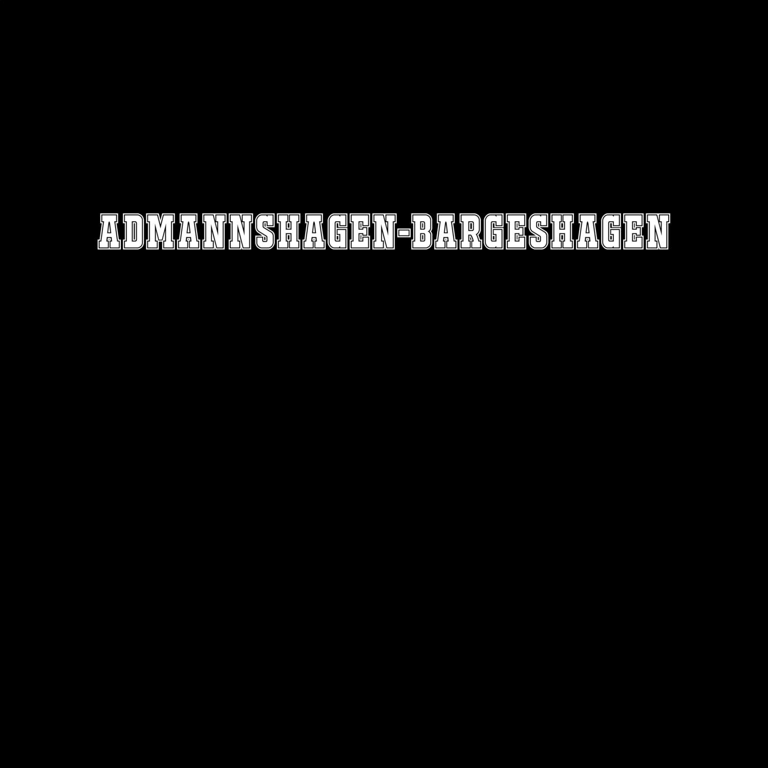 Admannshagen-Bargeshagen T-Shirt »Classic«