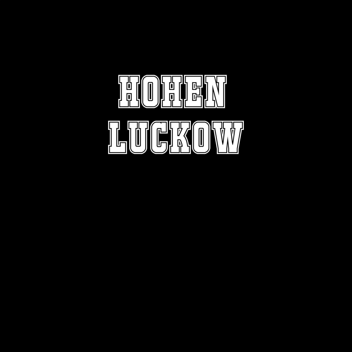 Hohen Luckow T-Shirt »Classic«
