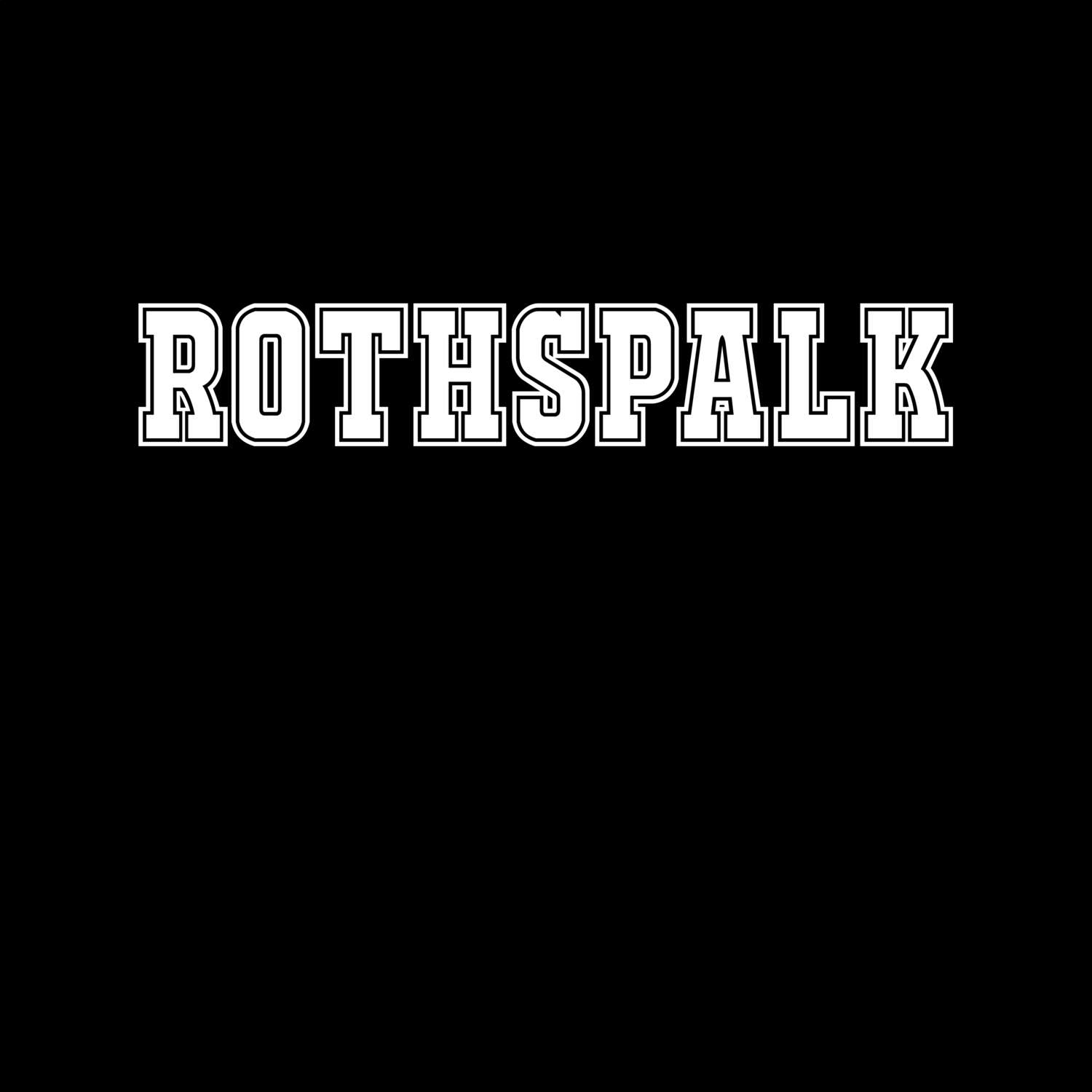 Rothspalk T-Shirt »Classic«
