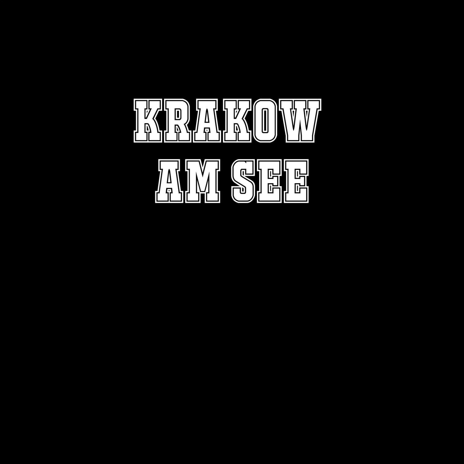 Krakow am See T-Shirt »Classic«