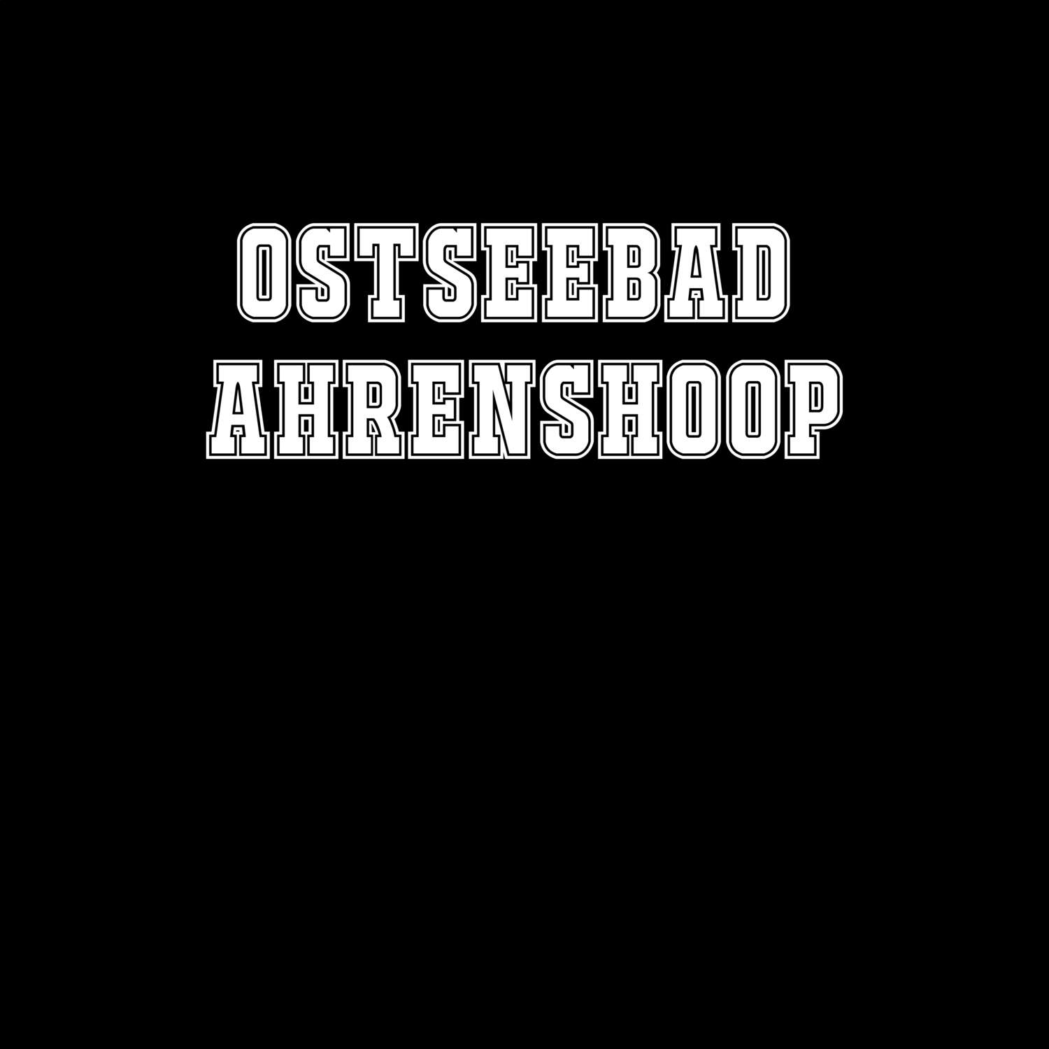 T-Shirt »Classic« für den Ort »Ostseebad Ahrenshoop«