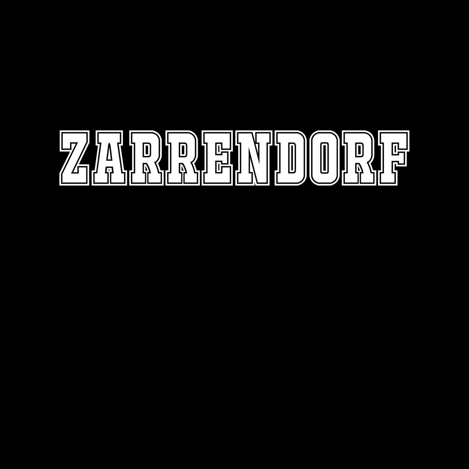 T-Shirt »Classic« für den Ort »Zarrendorf«