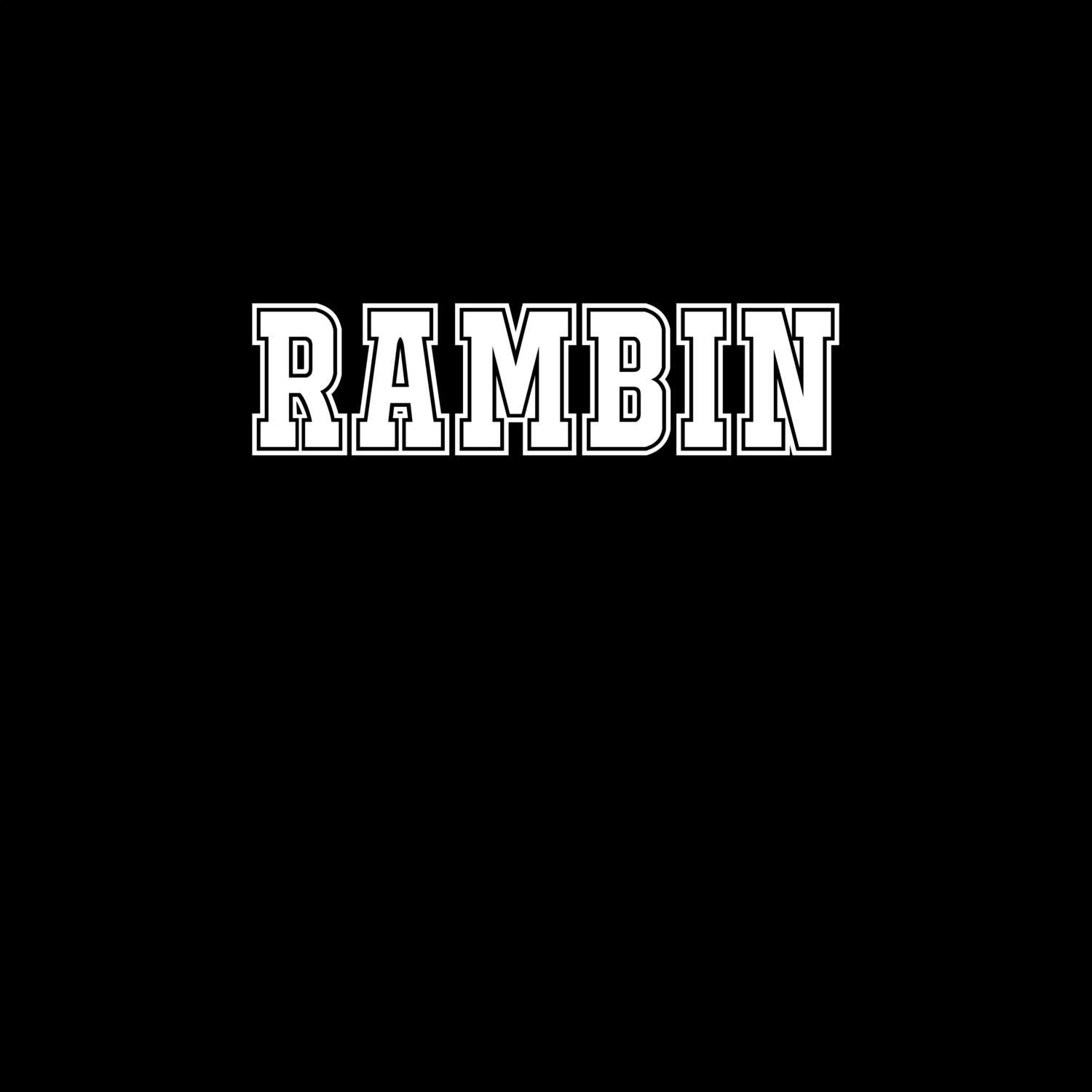 Rambin T-Shirt »Classic«