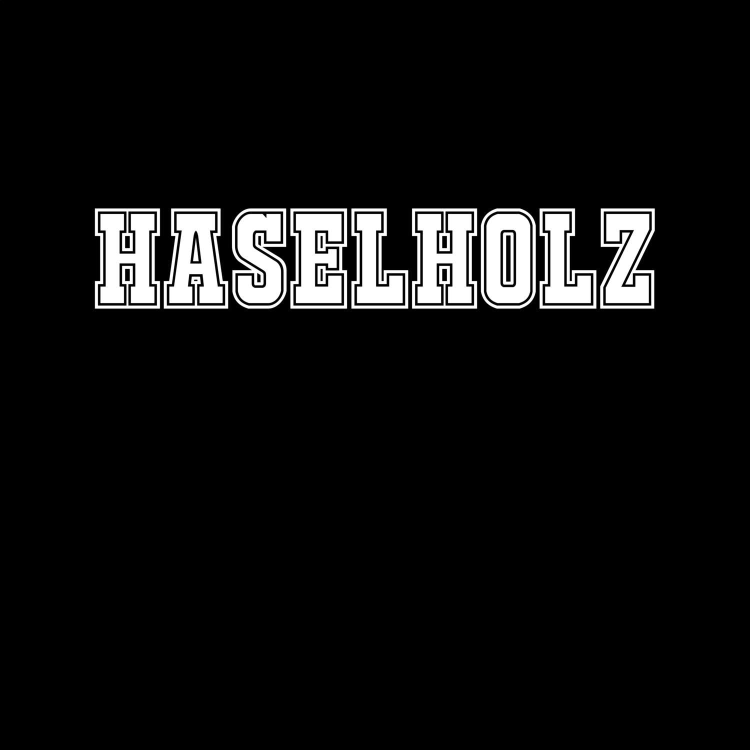 Haselholz T-Shirt »Classic«