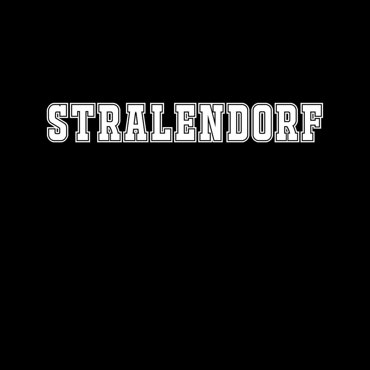 T-Shirt »Classic« für den Ort »Stralendorf«