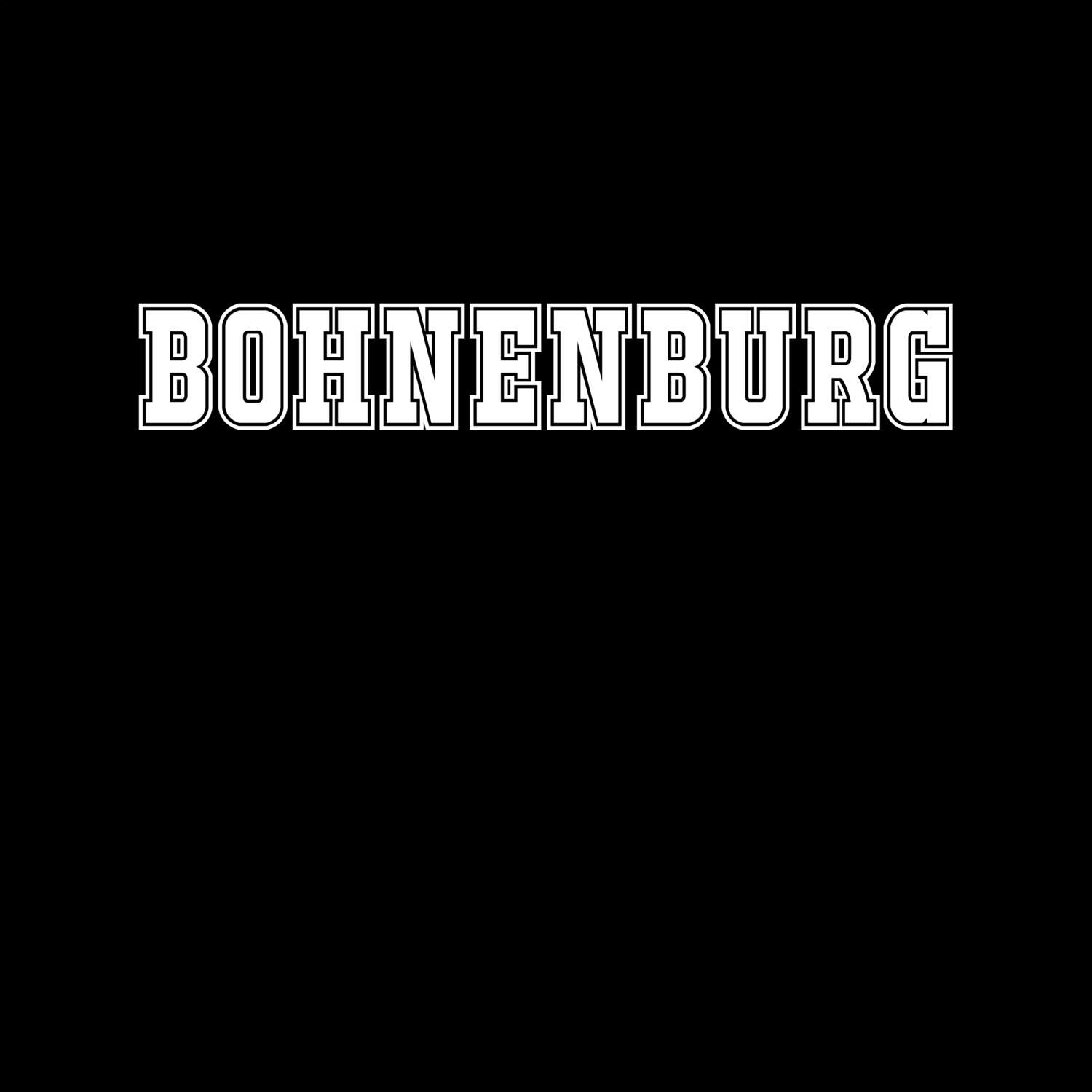 T-Shirt »Classic« für den Ort »Bohnenburg«