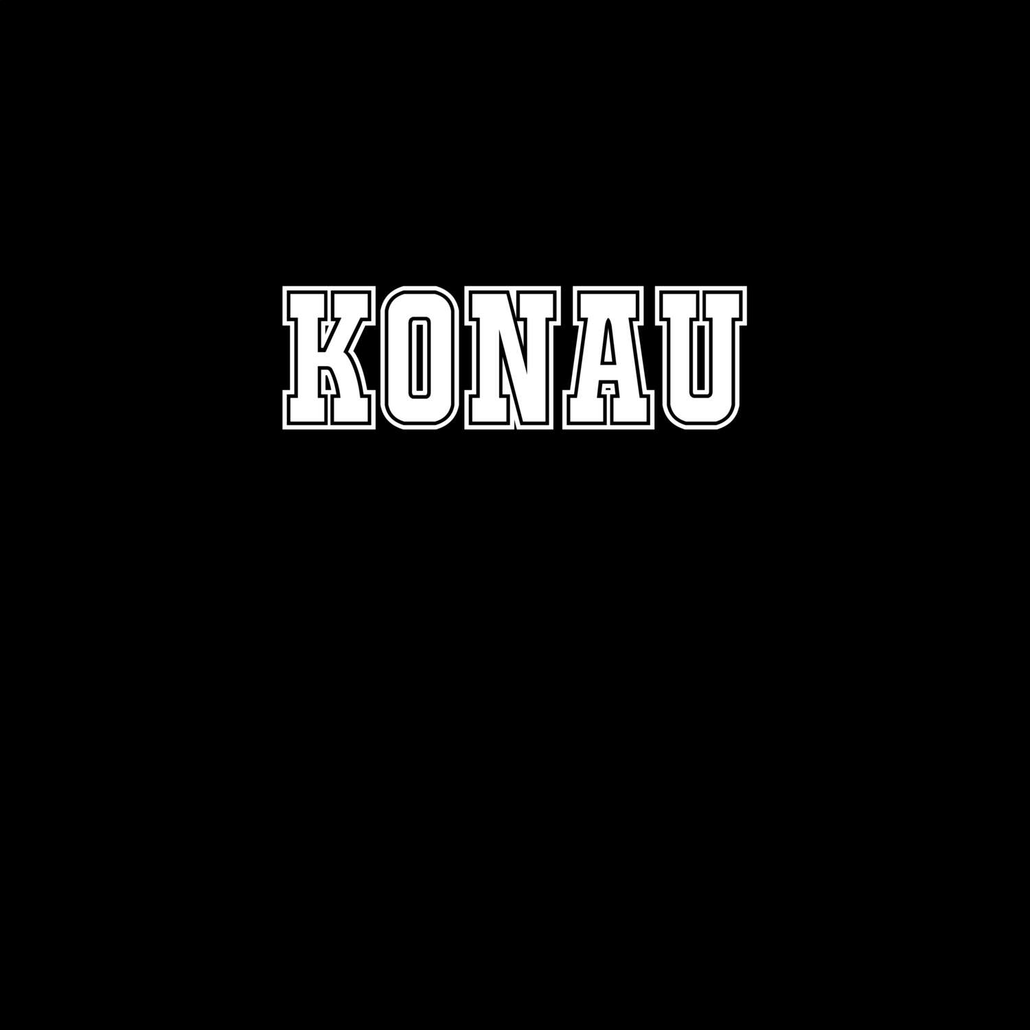 T-Shirt »Classic« für den Ort »Konau«