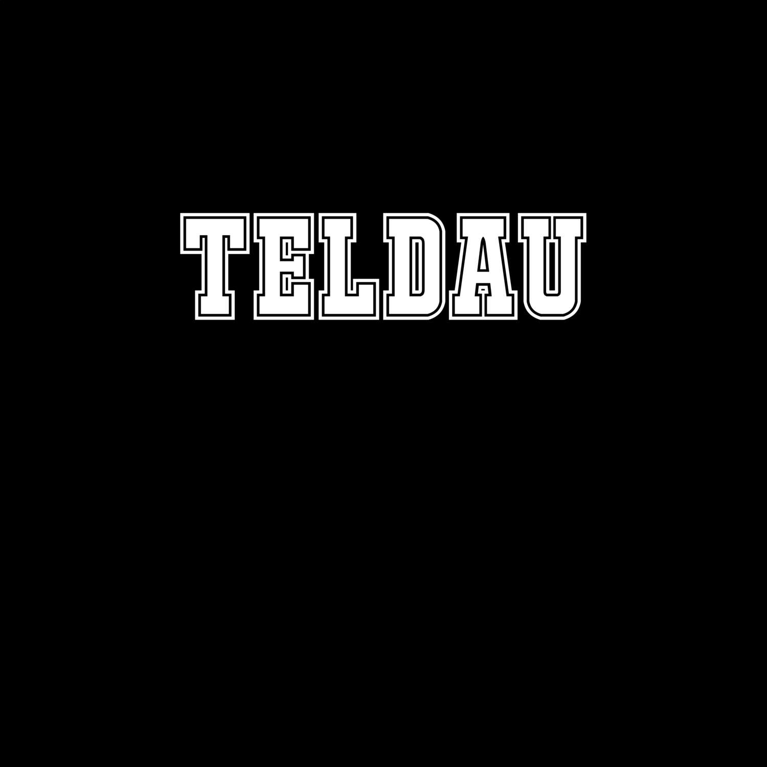 T-Shirt »Classic« für den Ort »Teldau«