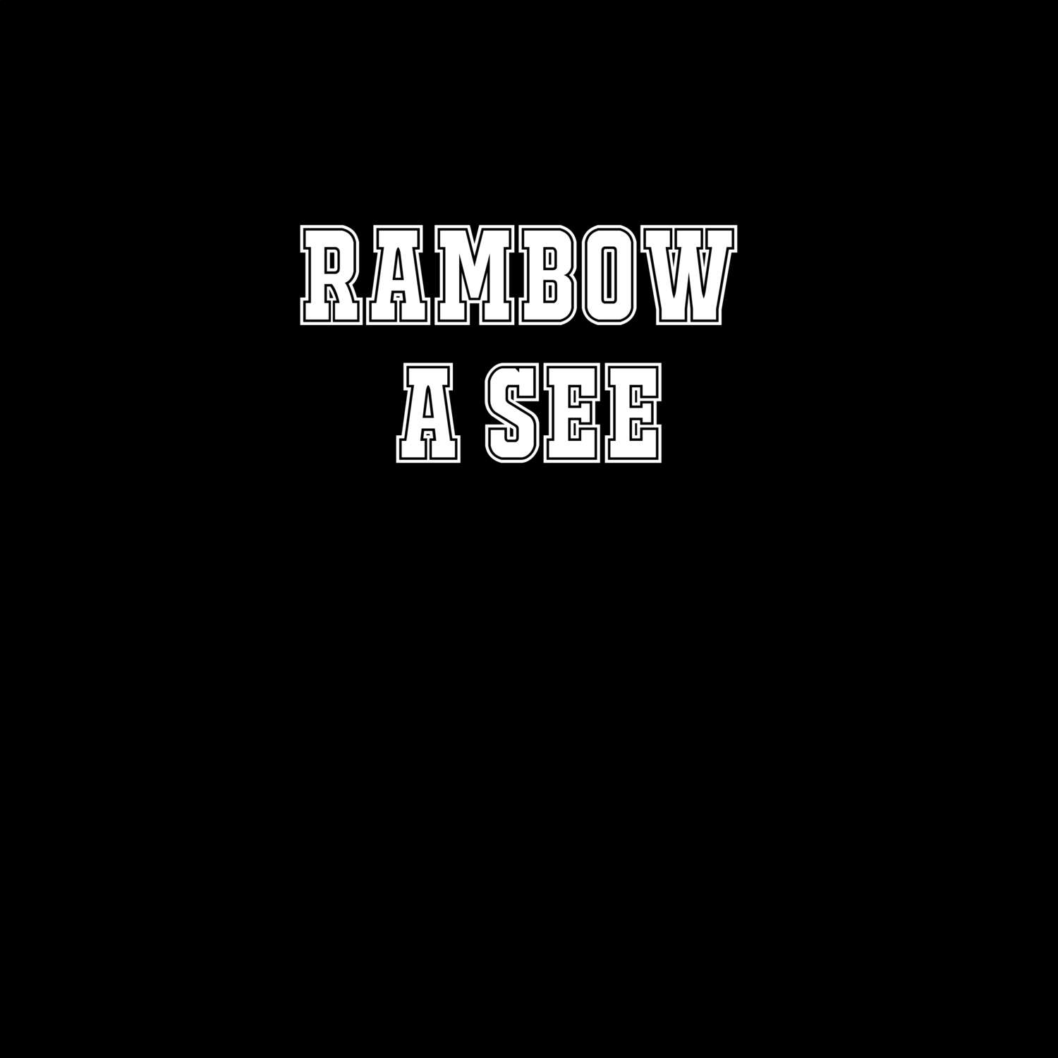 Rambow a See T-Shirt »Classic«