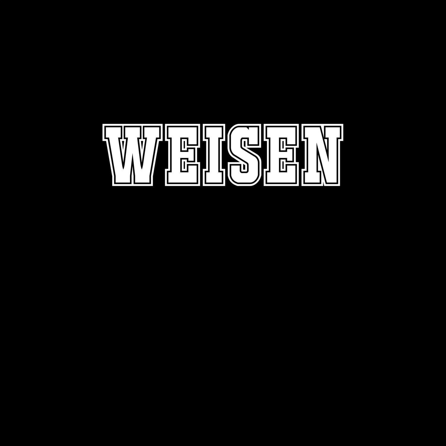 T-Shirt »Classic« für den Ort »Weisen«