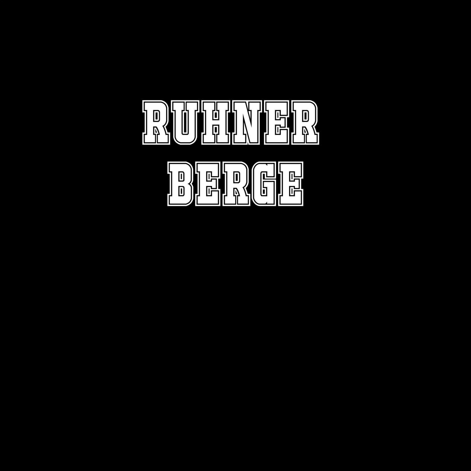 Ruhner Berge T-Shirt »Classic«