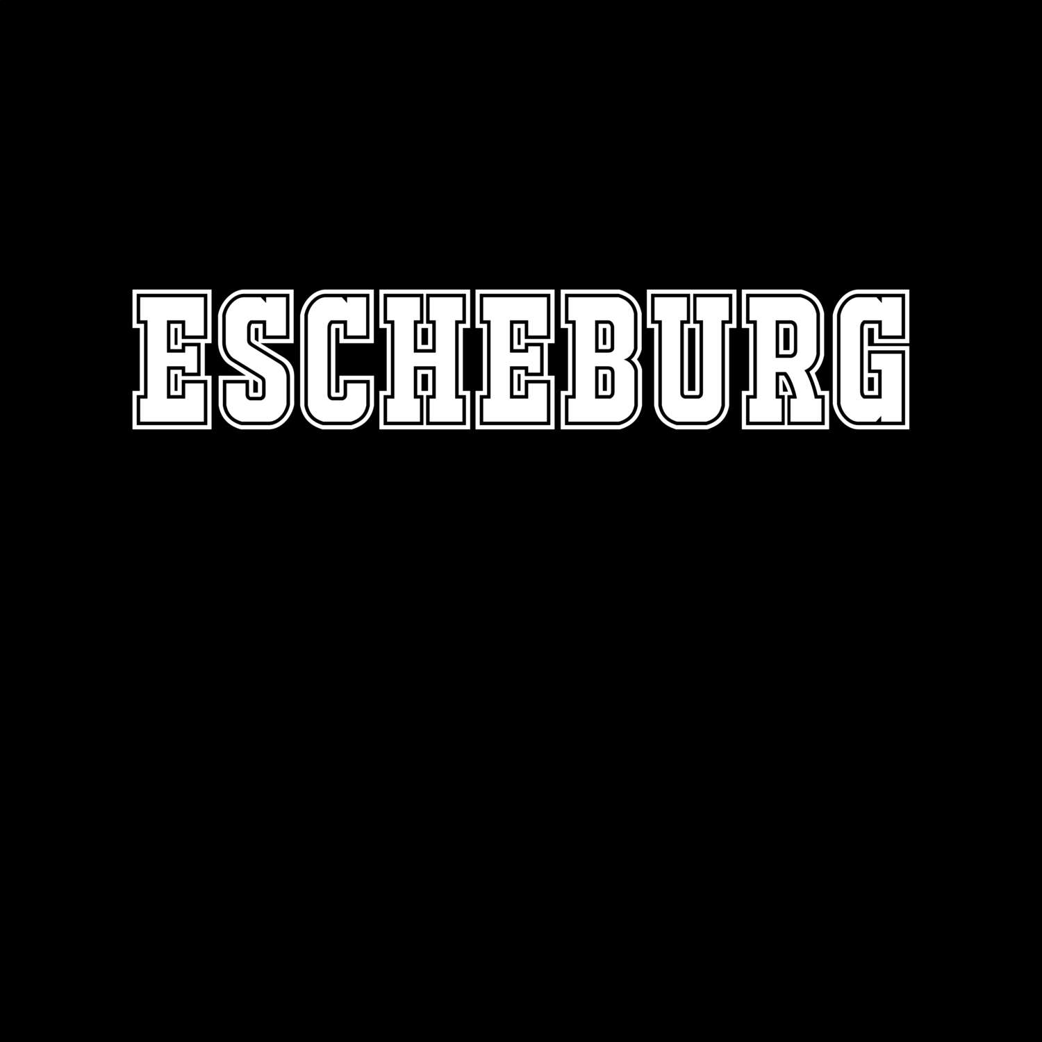 T-Shirt »Classic« für den Ort »Escheburg«