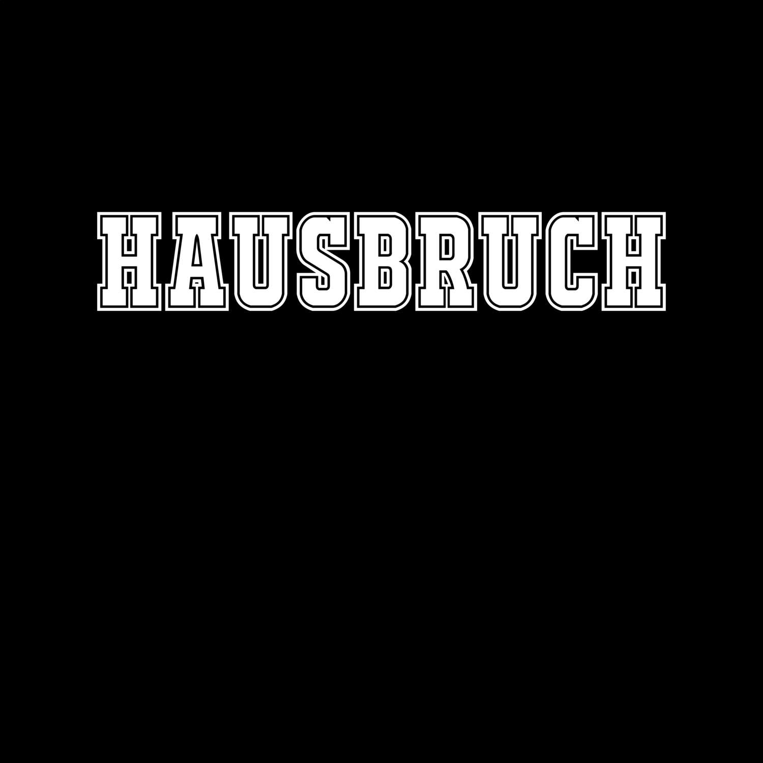 T-Shirt »Classic« für den Ort »Hausbruch«