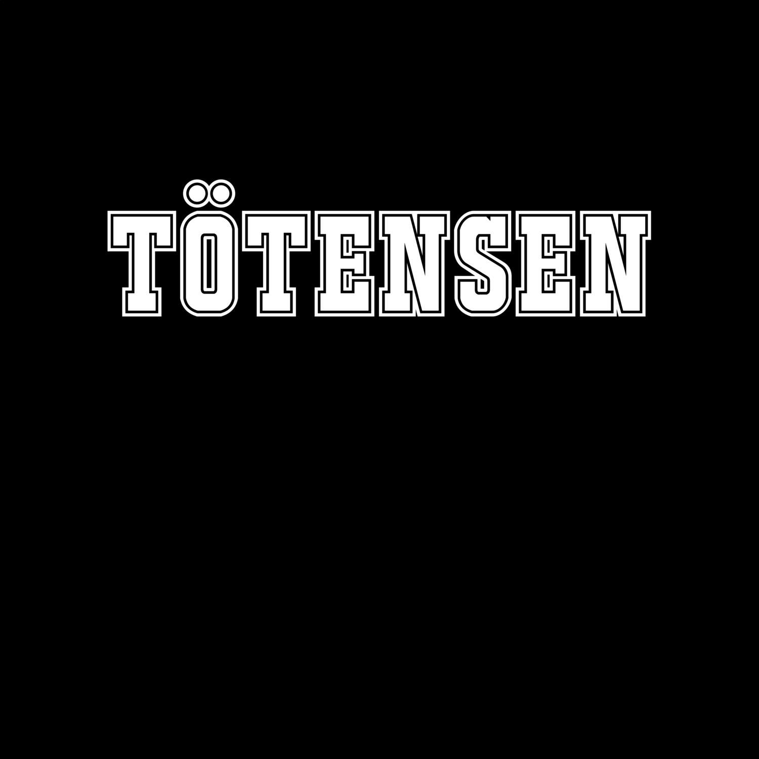 T-Shirt »Classic« für den Ort »Tötensen«