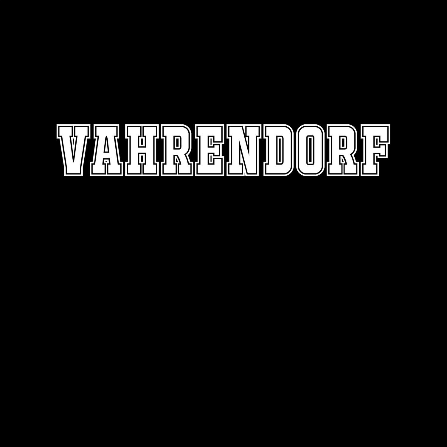 T-Shirt »Classic« für den Ort »Vahrendorf«