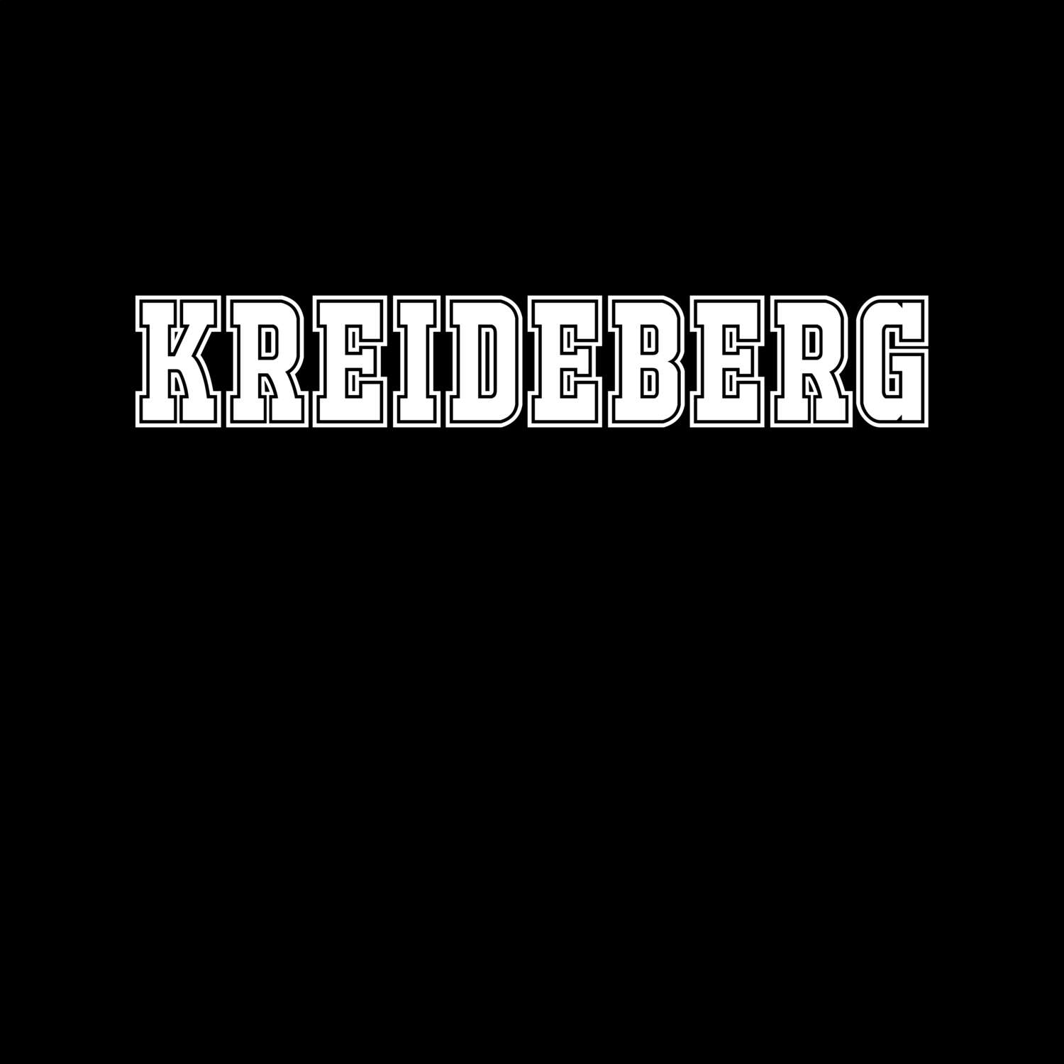 T-Shirt »Classic« für den Ort »Kreideberg«