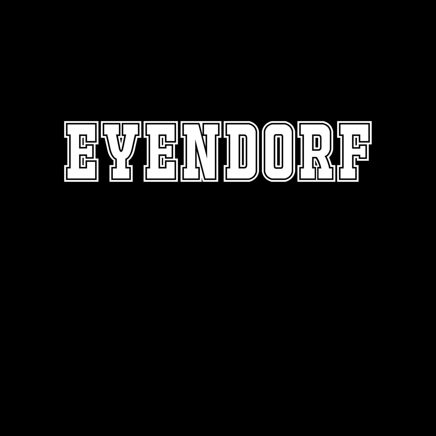 T-Shirt »Classic« für den Ort »Eyendorf«