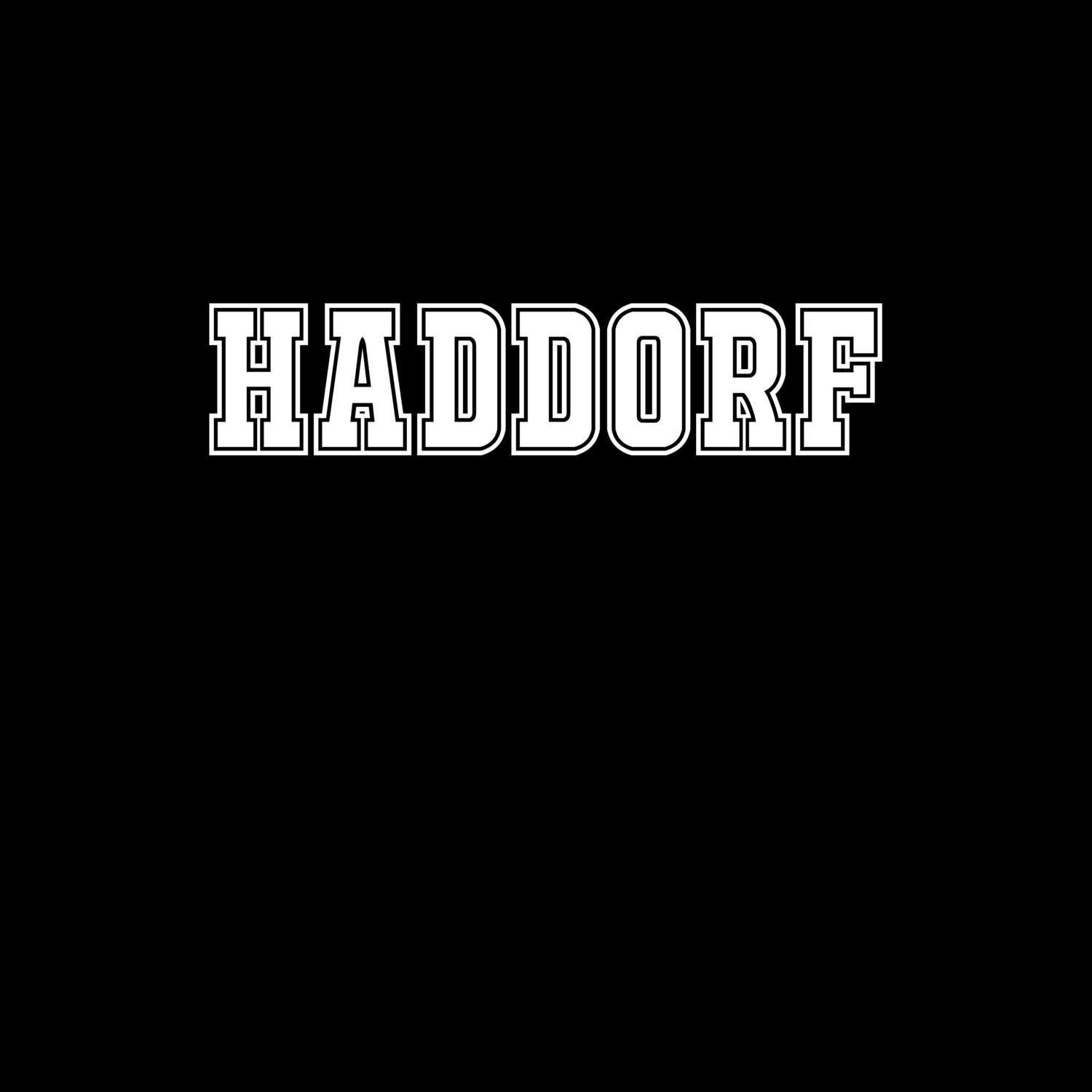 Haddorf T-Shirt »Classic«