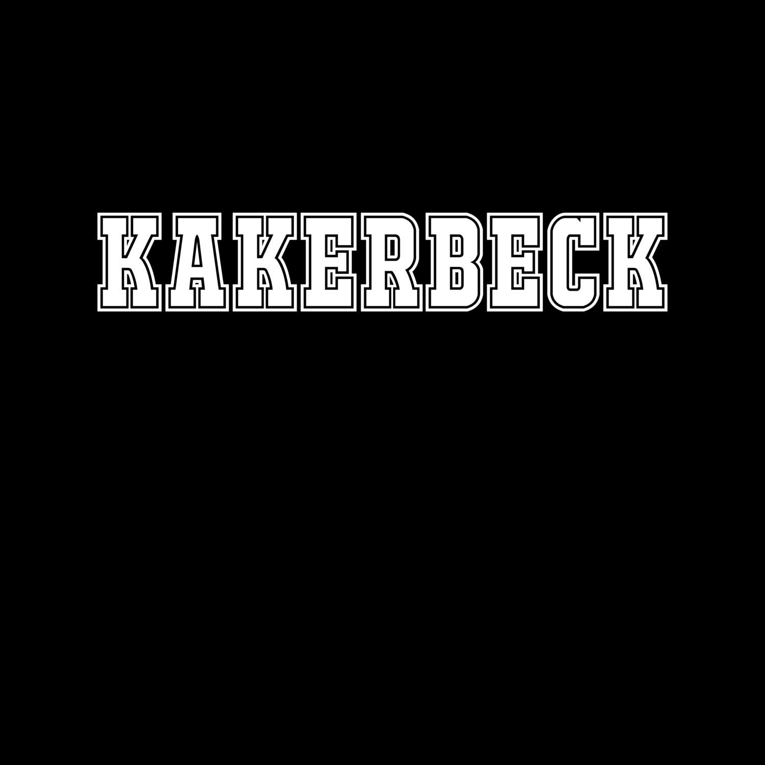 Kakerbeck T-Shirt »Classic«