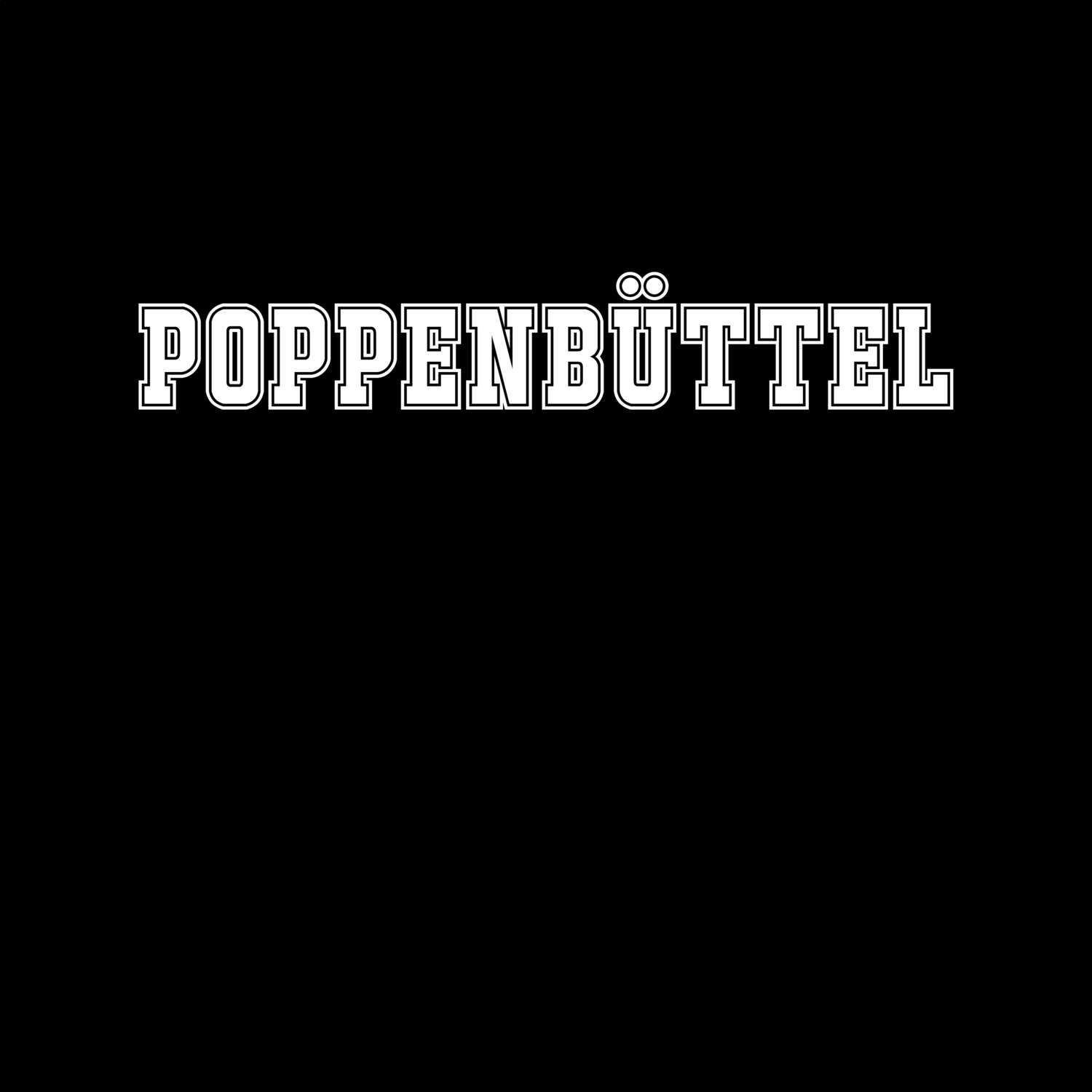 T-Shirt »Classic« für den Ort »Poppenbüttel«