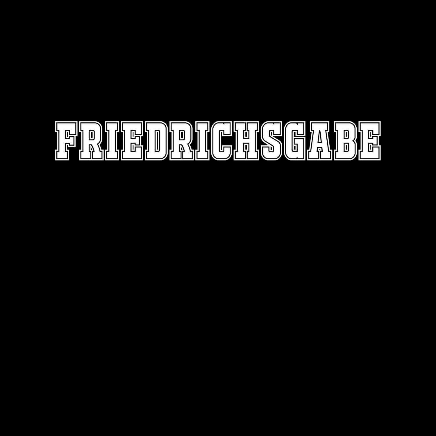 T-Shirt »Classic« für den Ort »Friedrichsgabe«