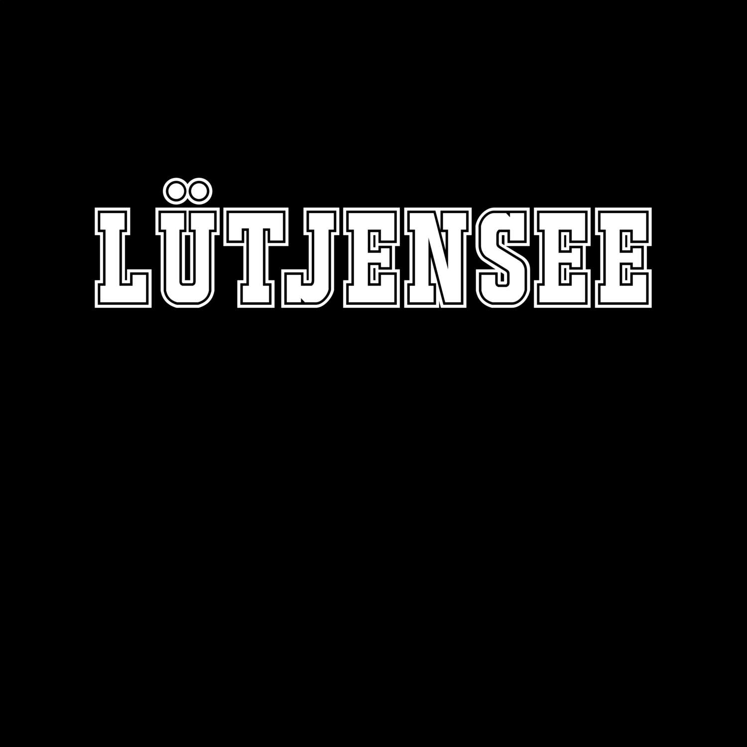 T-Shirt »Classic« für den Ort »Lütjensee«