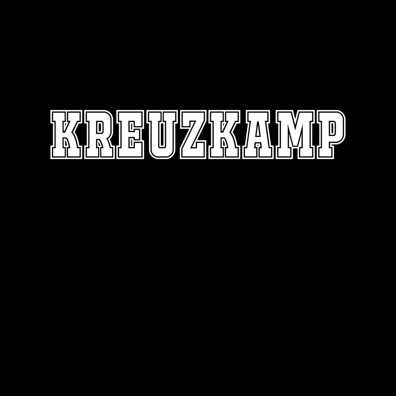 T-Shirt »Classic« für den Ort »Kreuzkamp«