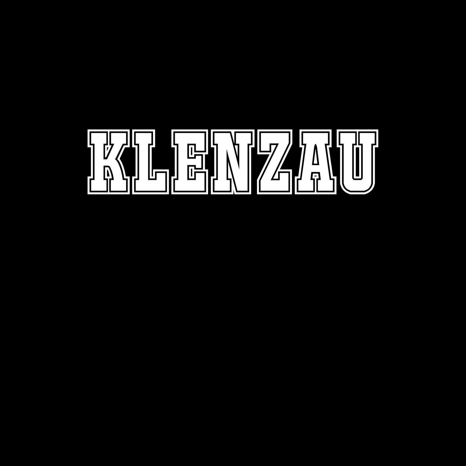 T-Shirt »Classic« für den Ort »Klenzau«