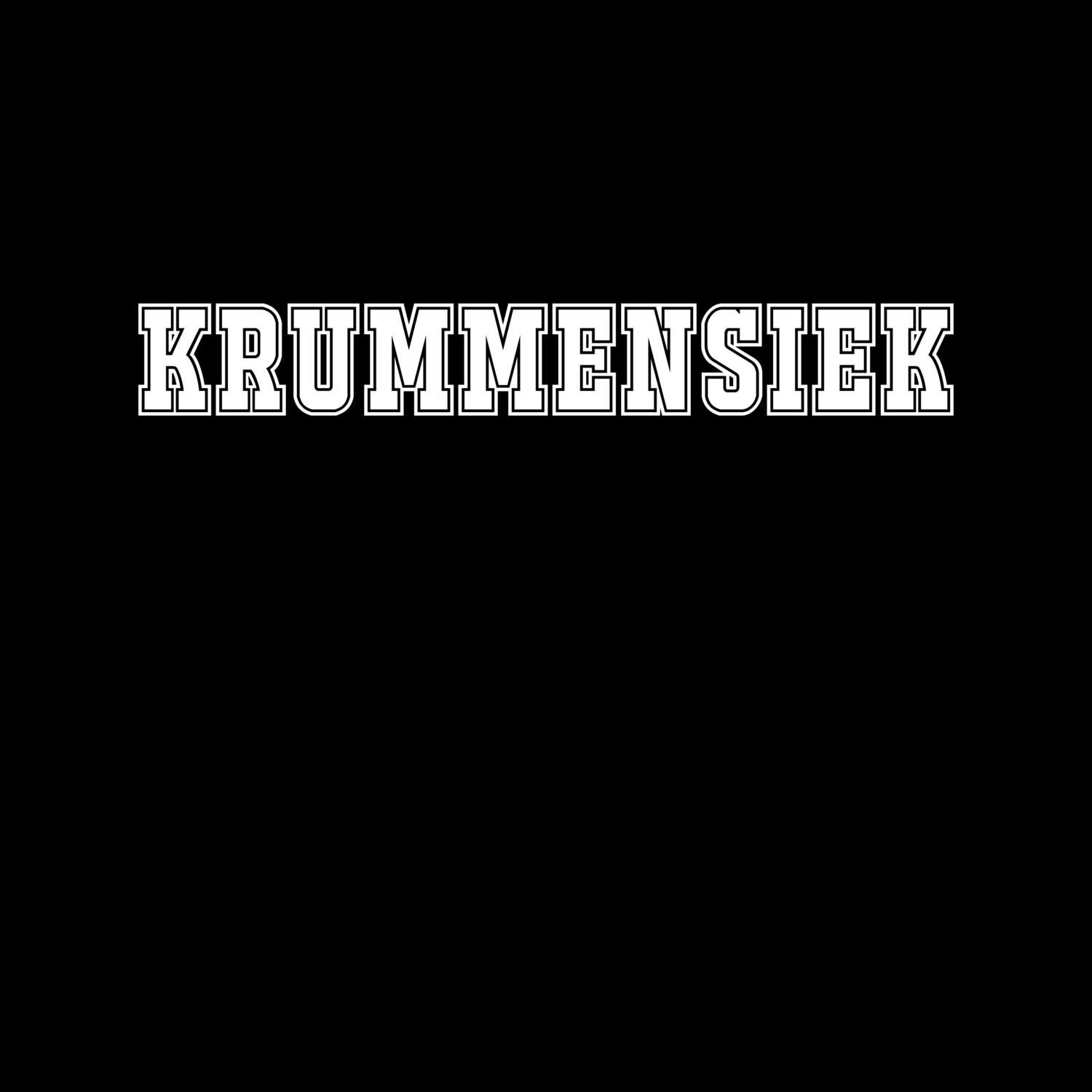 Krummensiek T-Shirt »Classic«