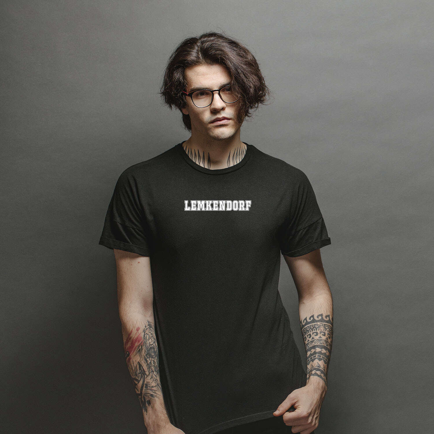 T-Shirt »Classic« für den Ort »Lemkendorf«