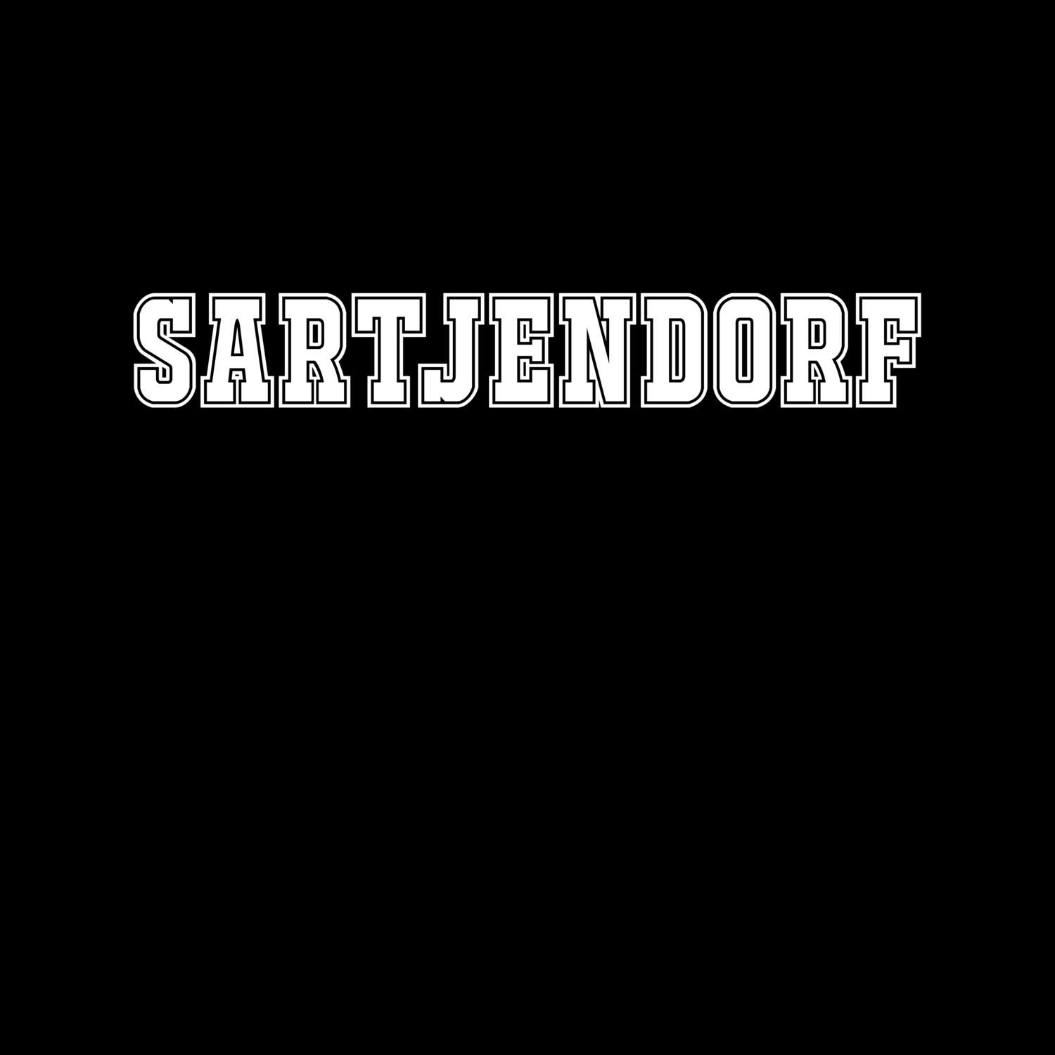 T-Shirt »Classic« für den Ort »Sartjendorf«