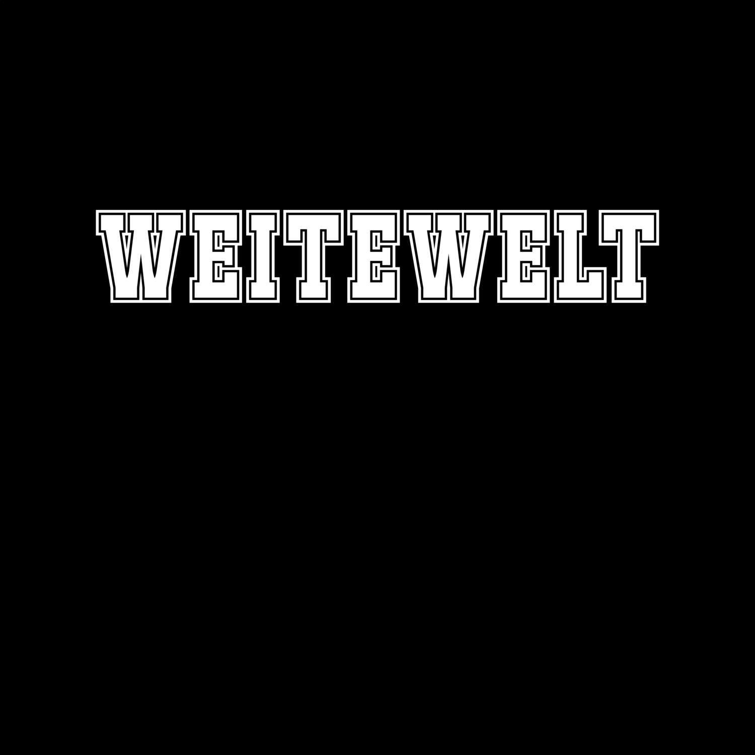 Weitewelt T-Shirt »Classic«