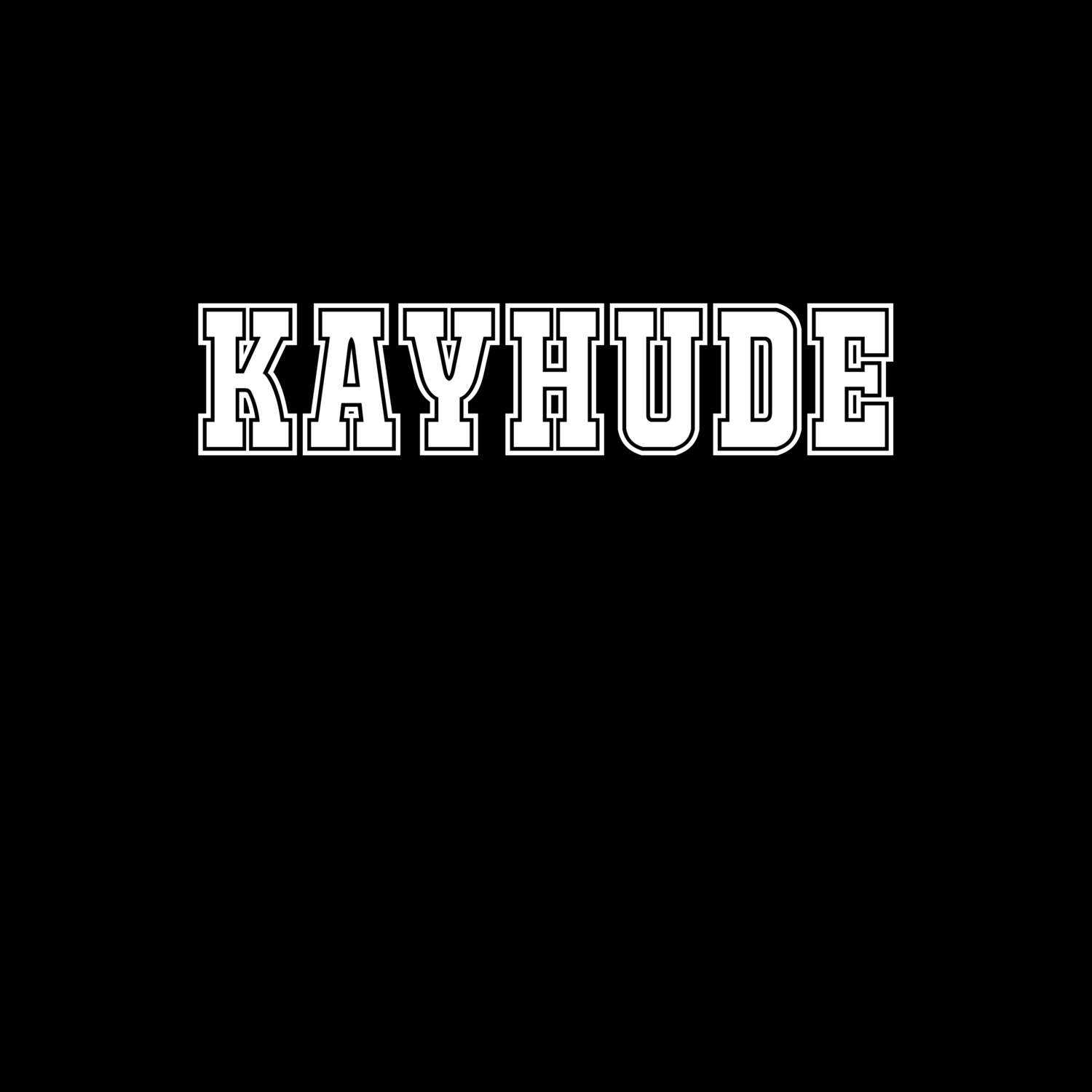 Kayhude T-Shirt »Classic«