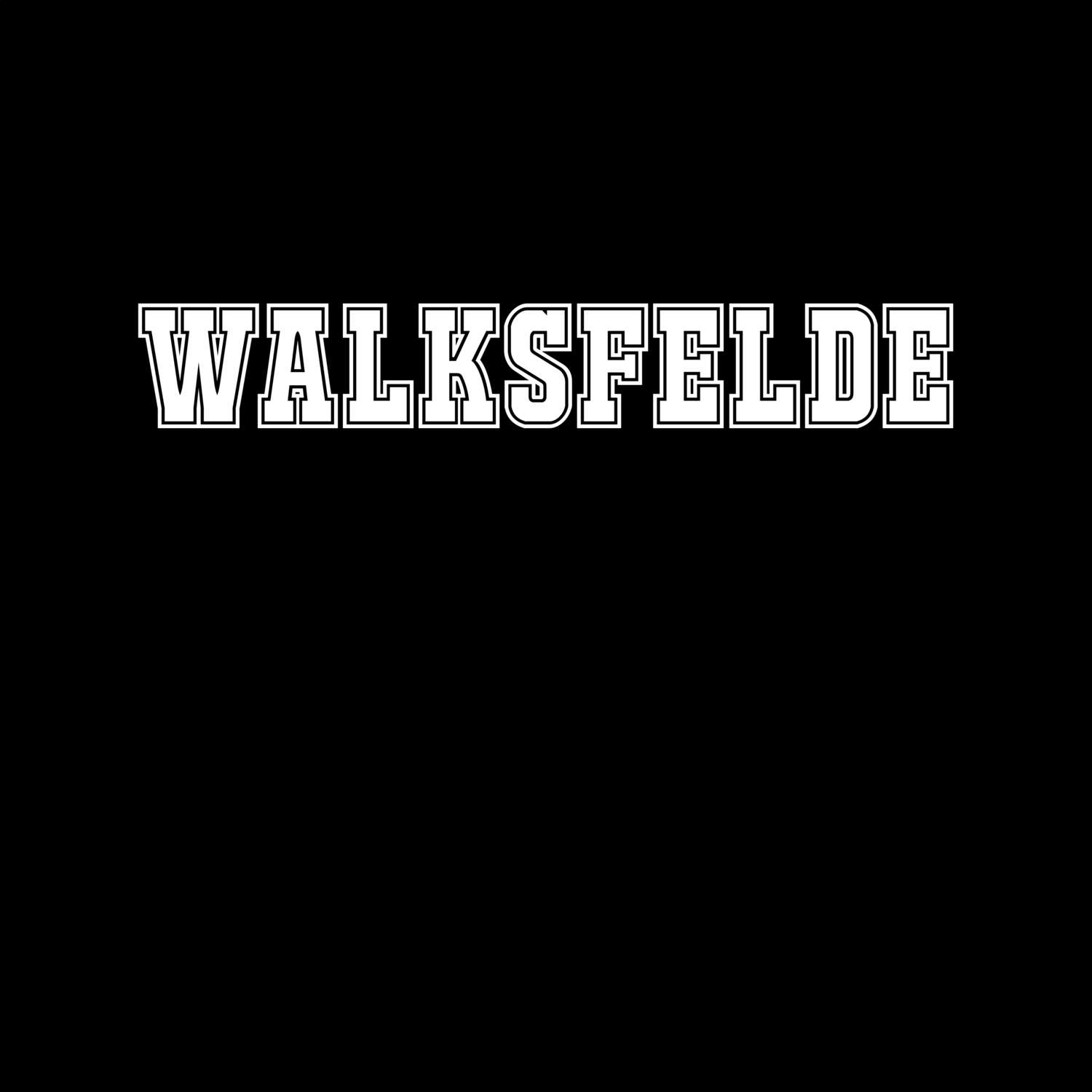 T-Shirt »Classic« für den Ort »Walksfelde«