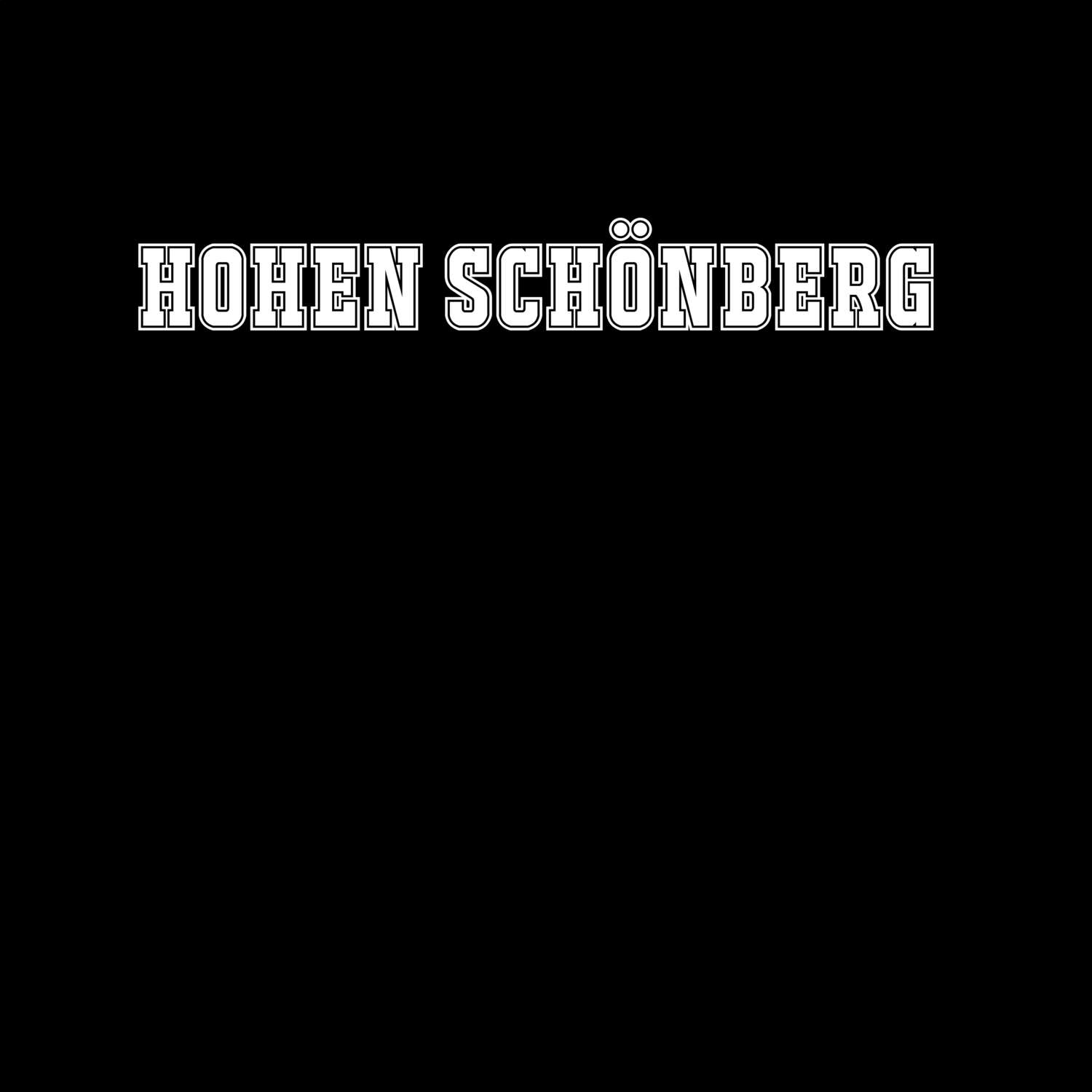 Hohen Schönberg T-Shirt »Classic«